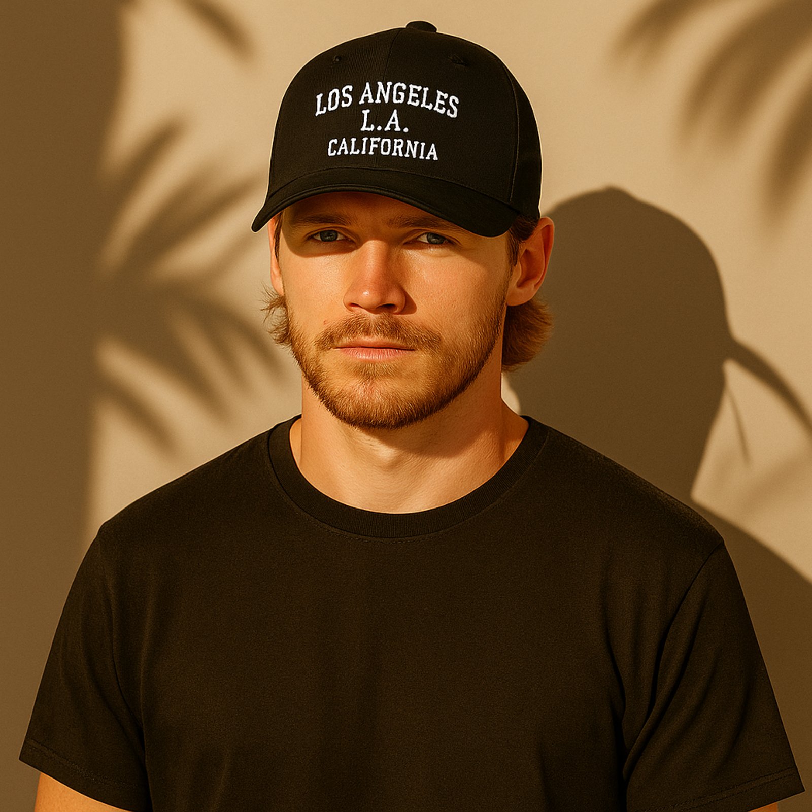 Boné Los Angeles Blogueira Unissex Feminino Masculino Star Shop Preto
