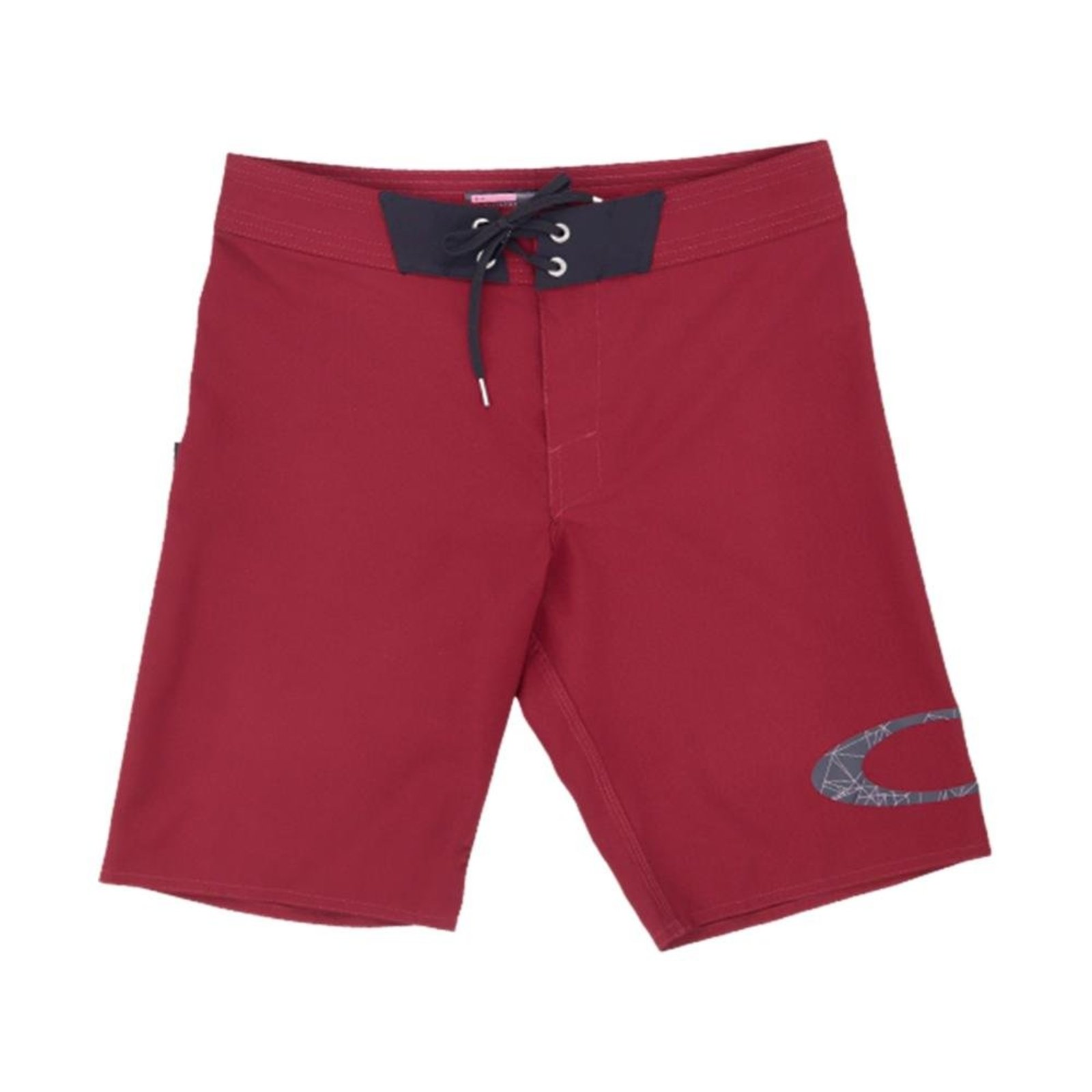 Bermuda Boardshort Oakley Ocean Waves Laranja