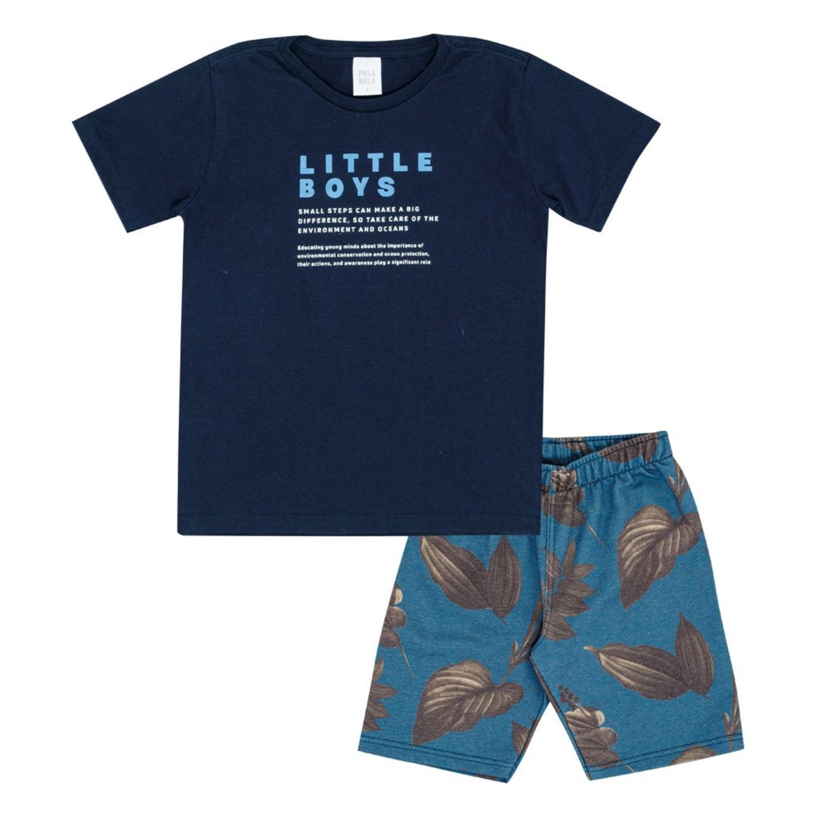 Infantil - Conjunto Menino - Marinho - 50776-58