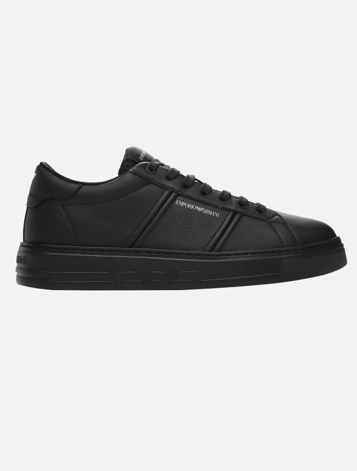 Tênis Emporio Armani Masculino Sneaker Casual Premium Preto