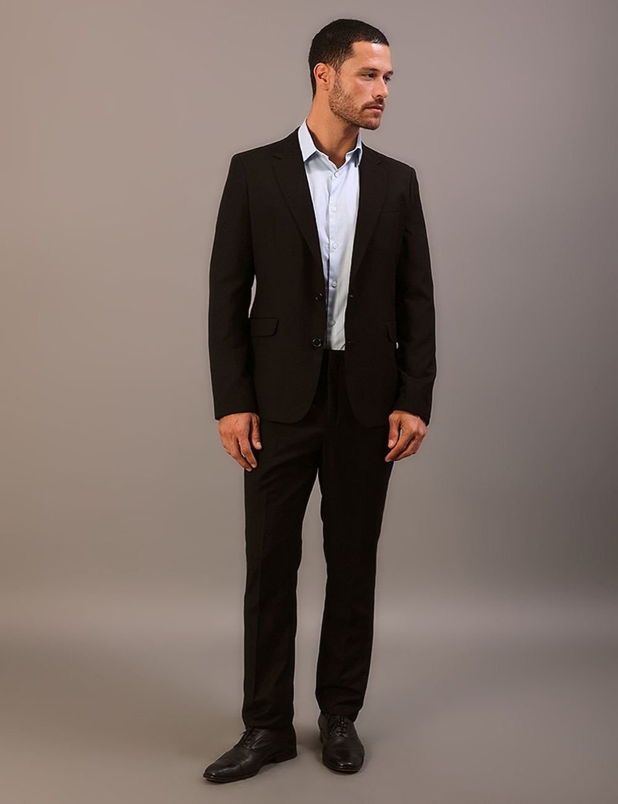Camisa Manga Longa Slim Fio 60 - Azul Claro Calvin Klein Jeans