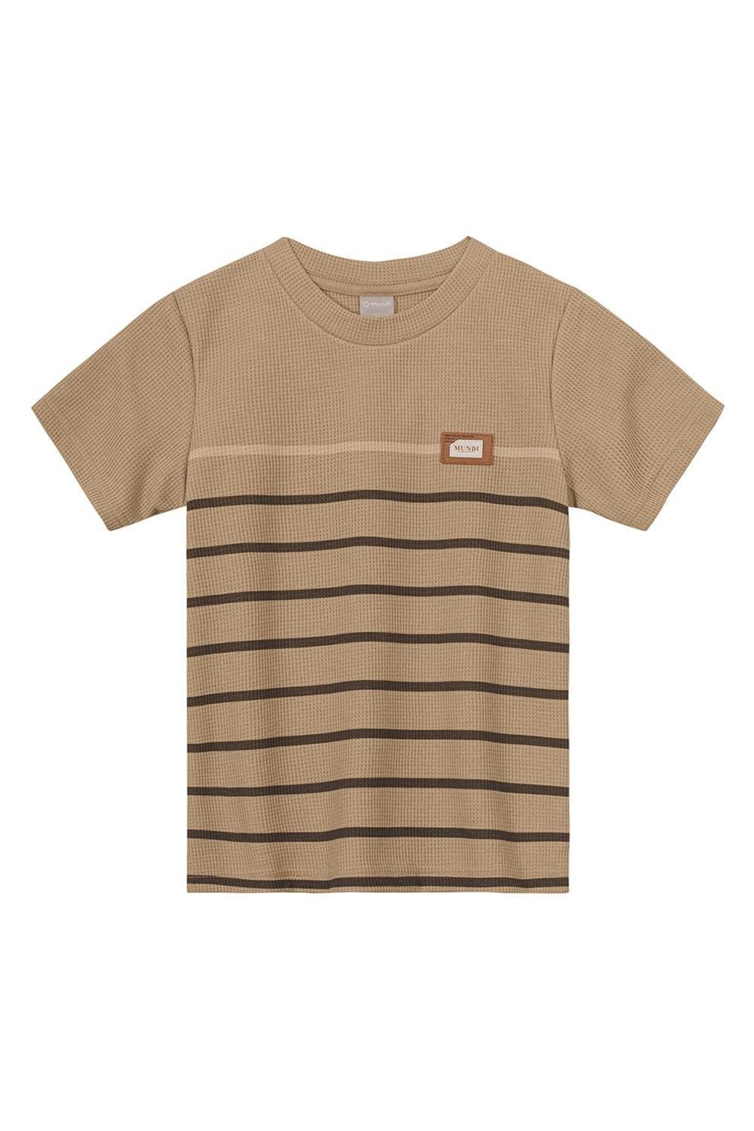 Infantil - Camiseta menino listrada Mundi