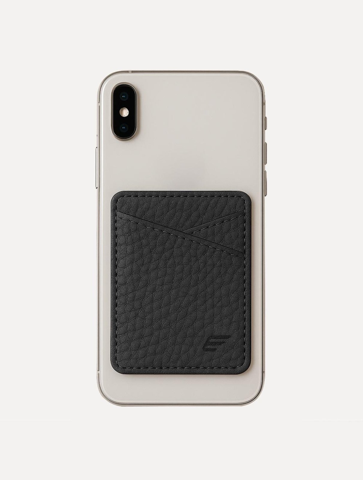 Vista 3 Carteira Ellus Masculina Porta-Cartão Couro Celular Preta preto Ellus preto