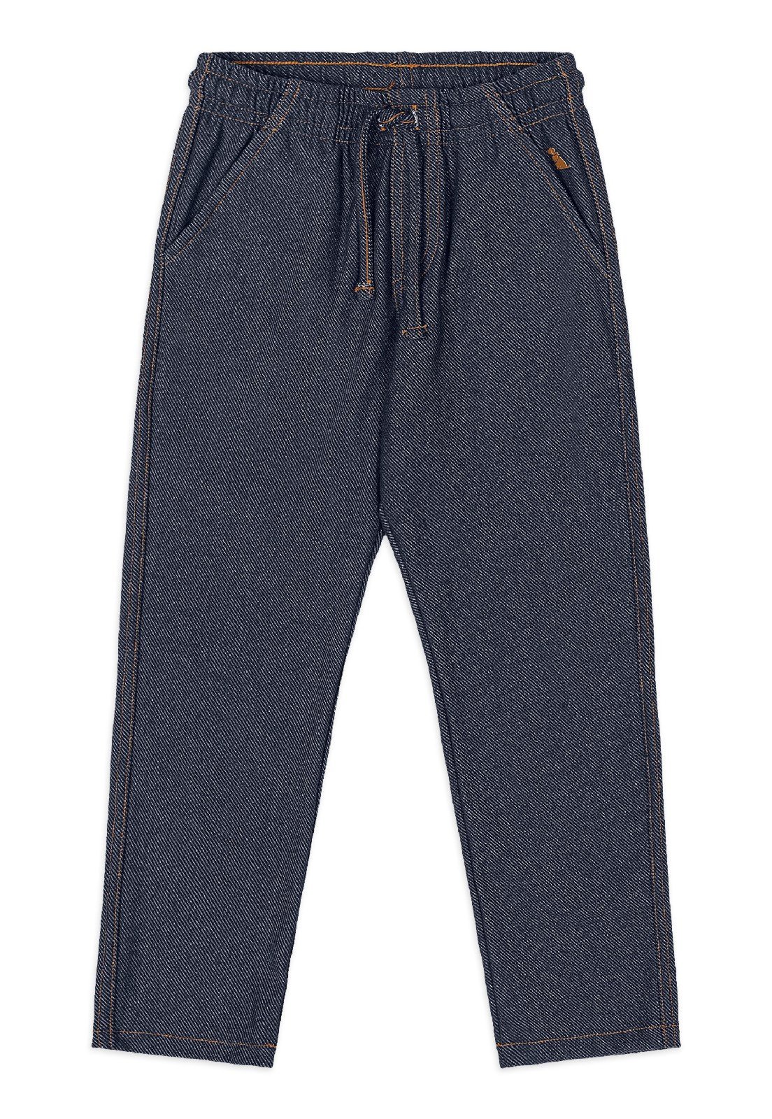 Infantil - Calça Moletom Bolsos Funcionais Quimby Azul