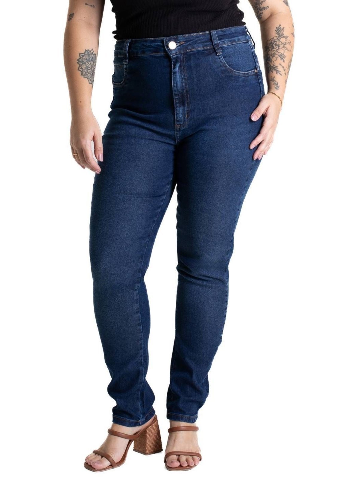 Calça Jeans Sawary Plus Size – 280692 – Azul – Sawary