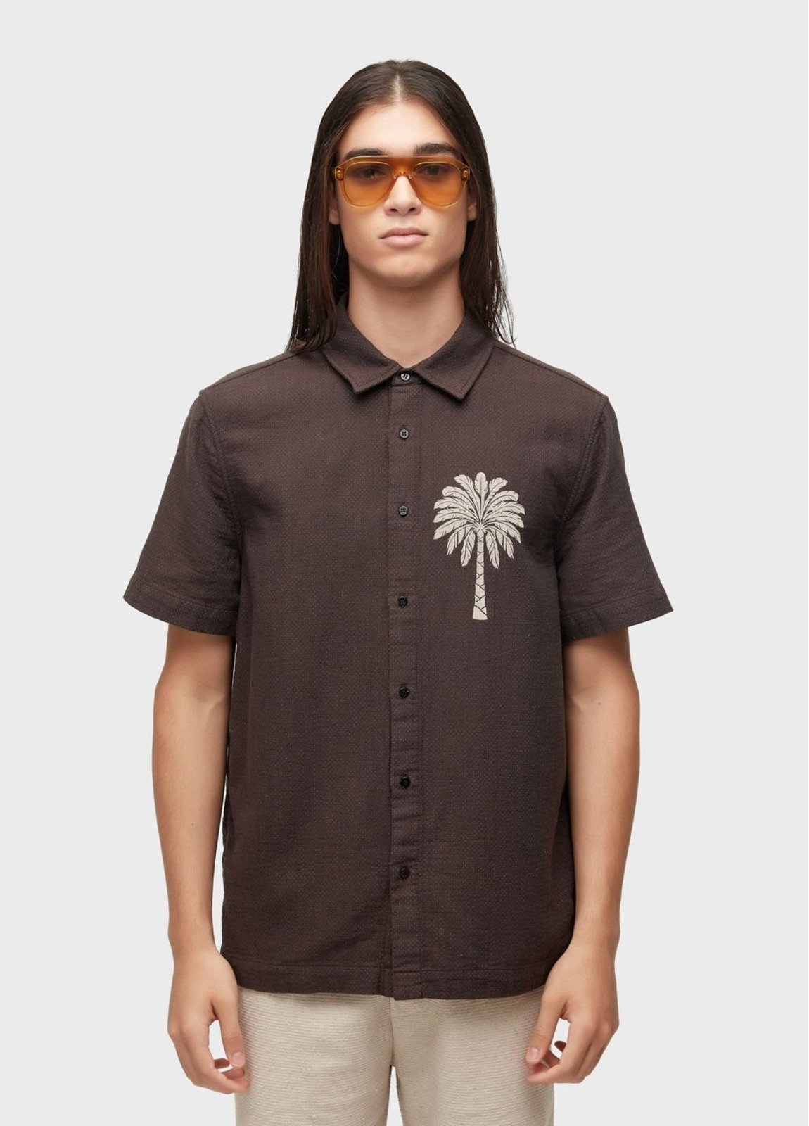 Camisa double palmeira OSKLEN