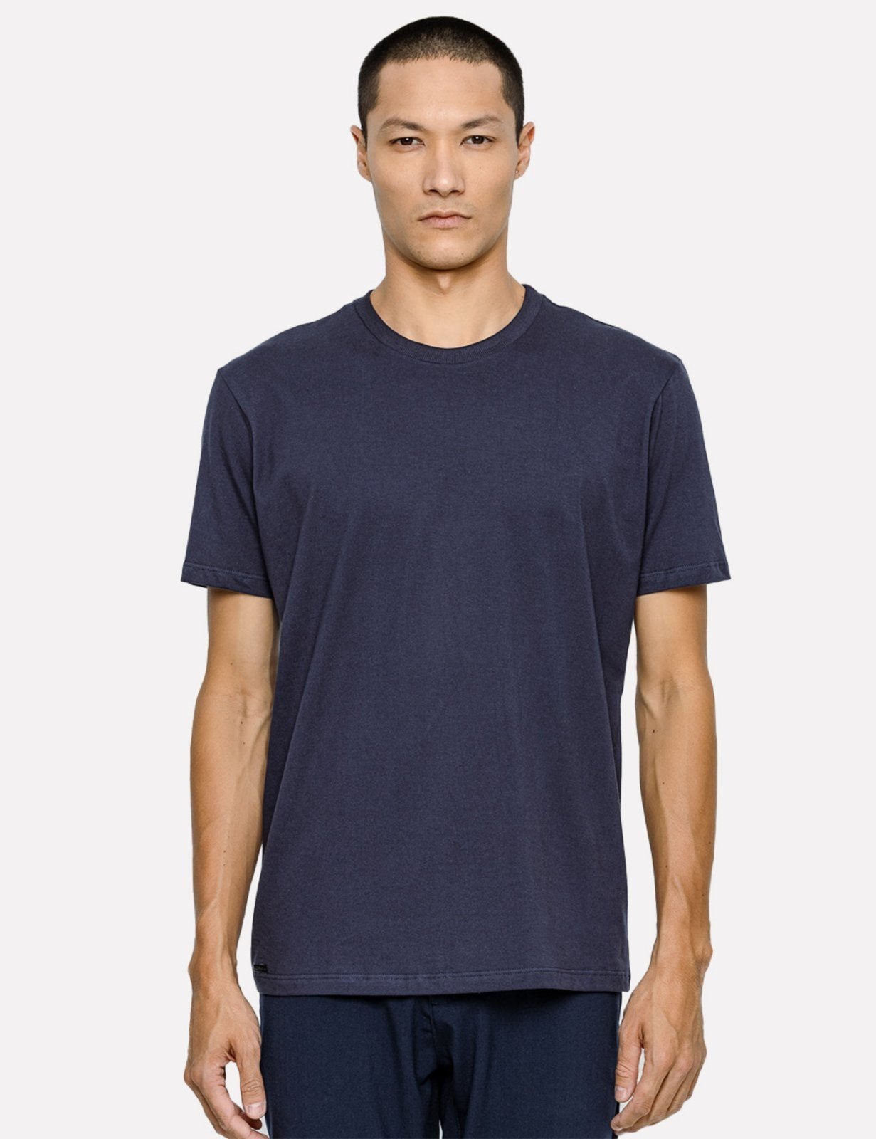 Camiseta K&J Black Regular Premium Pima Azul Marinho
