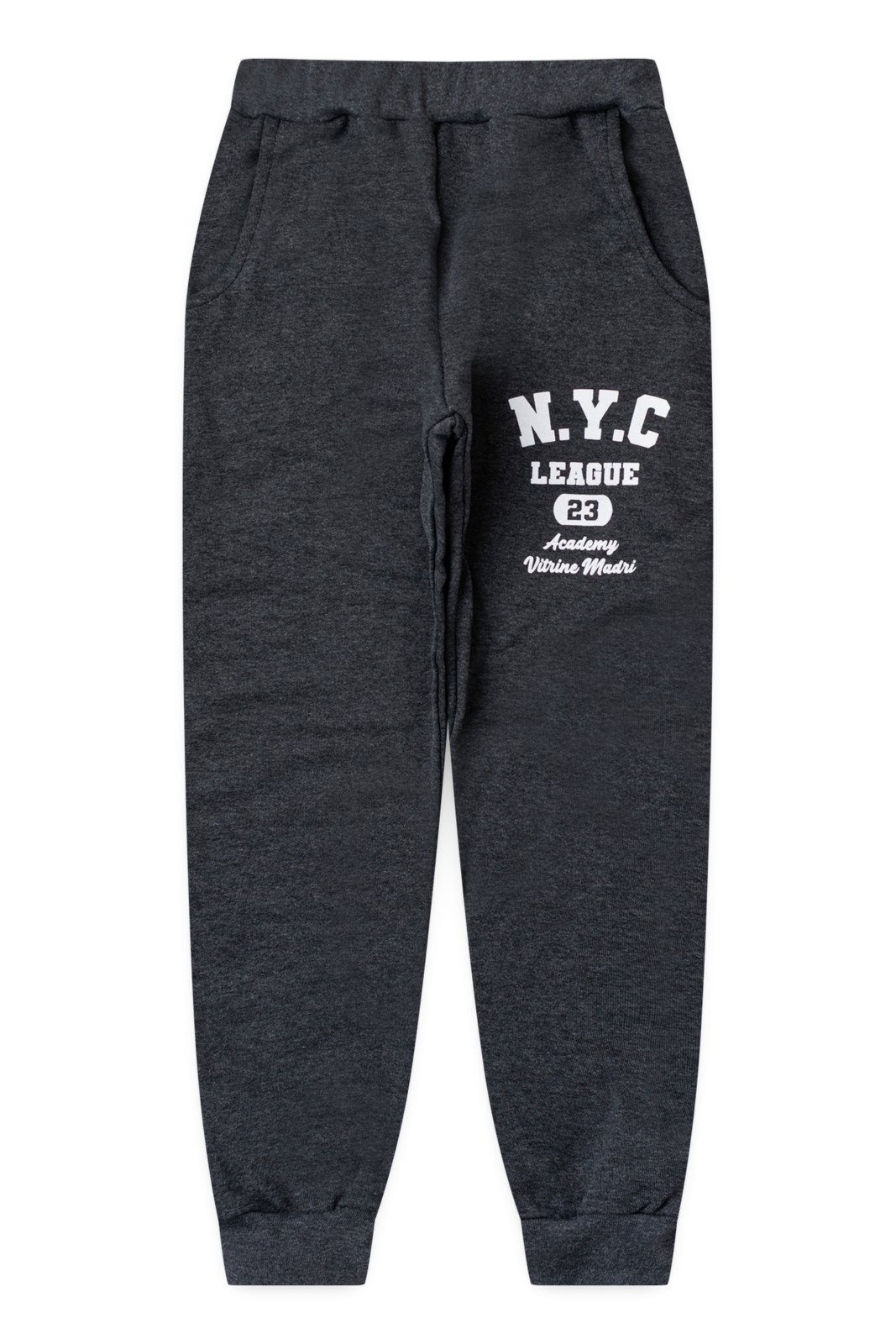 Infantil - Calça Moletom Juvenil Menino c/ Bolso NYC League