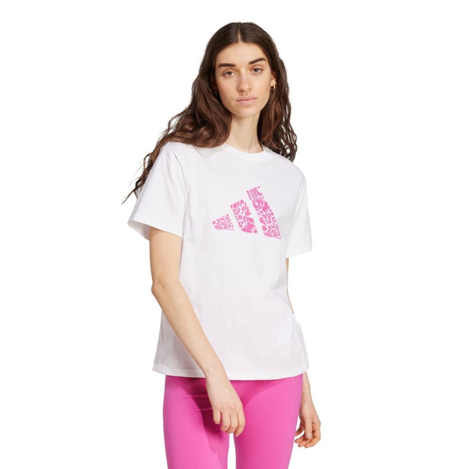 Camiseta Estampada Camo adidas Sportswear Branco