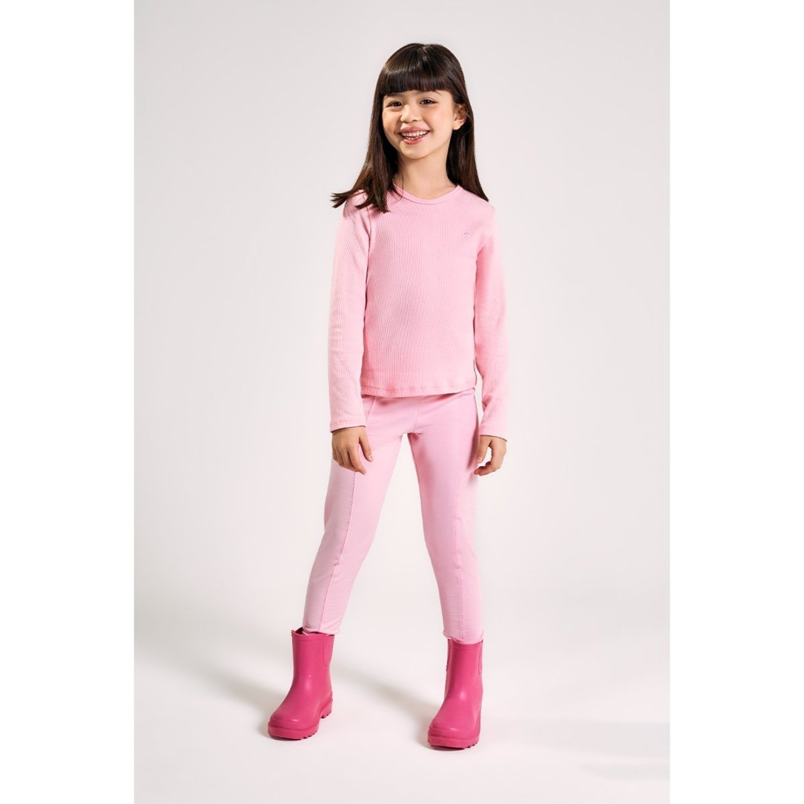 Infantil - Blusa Feminina em Ribana