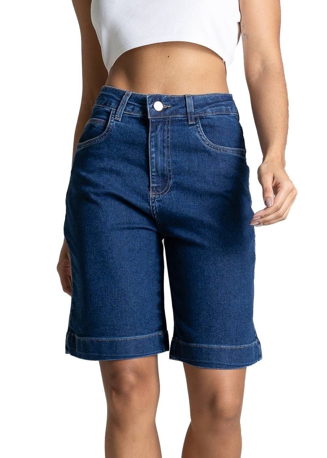 Bermuda Jeans Sawary - 284110 - Azul - Sawary