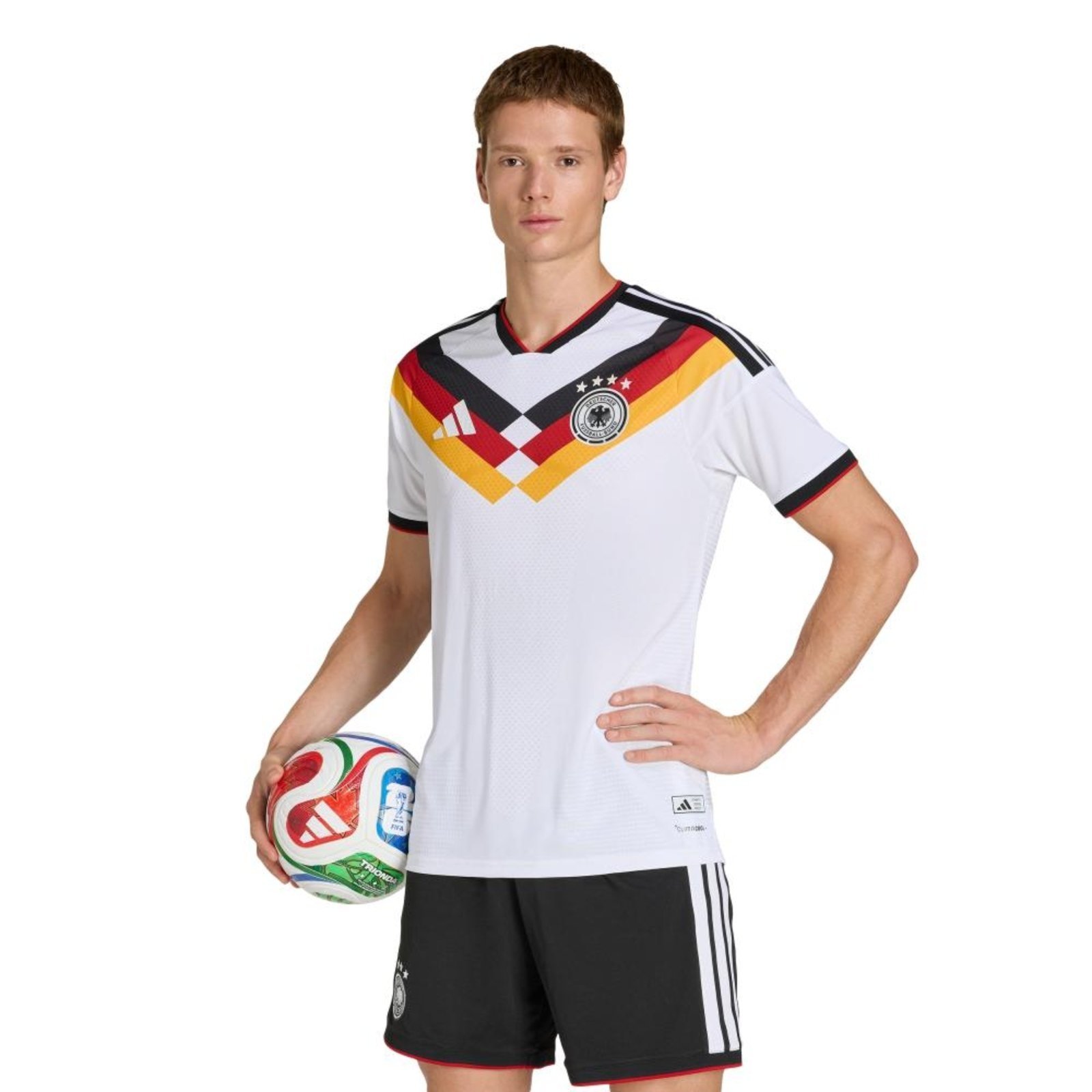 Camisa I Alemanha 26 Authentic adidas Performance Branco
