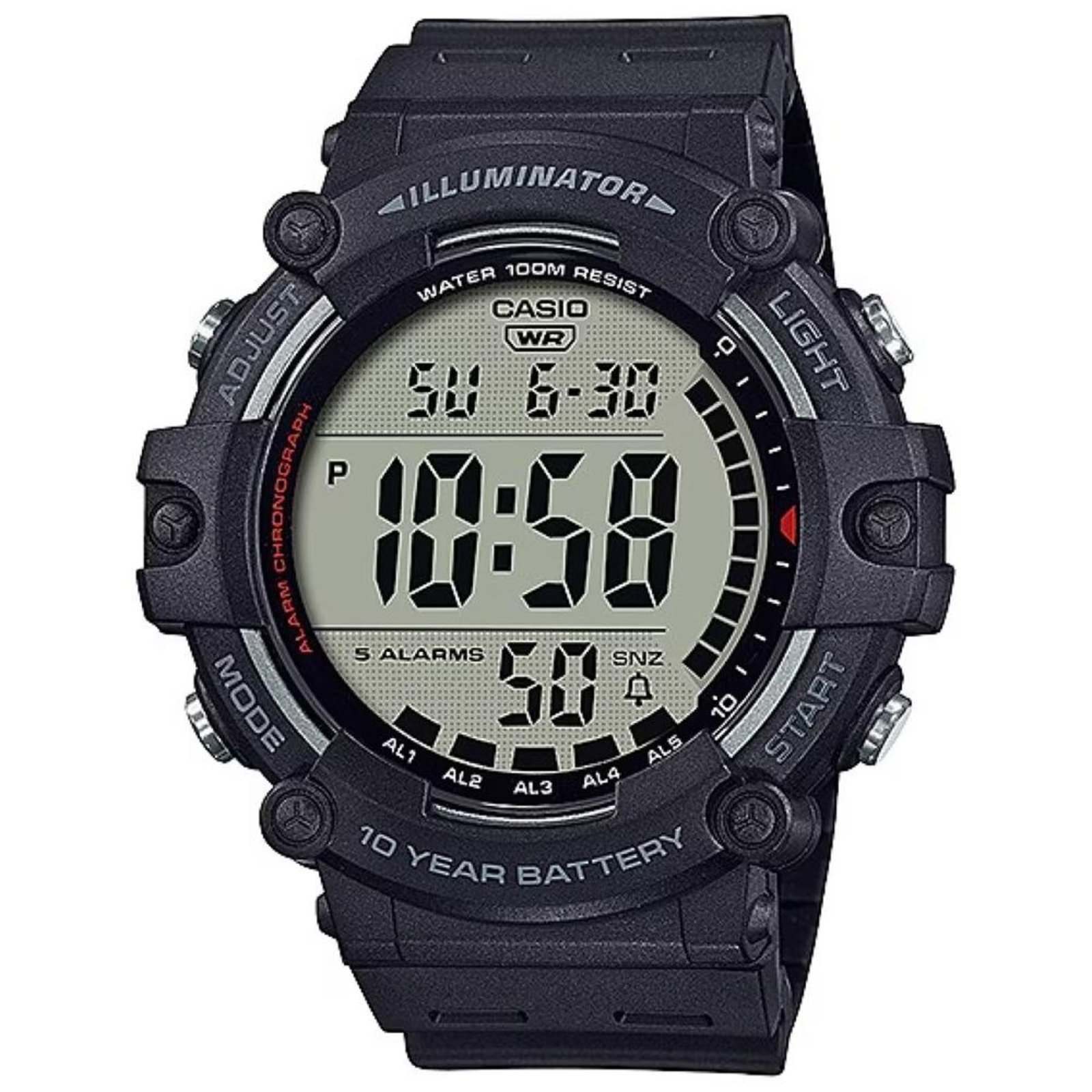Relógio Casio Standard AE-1500WH-1AVDF-SC Preto