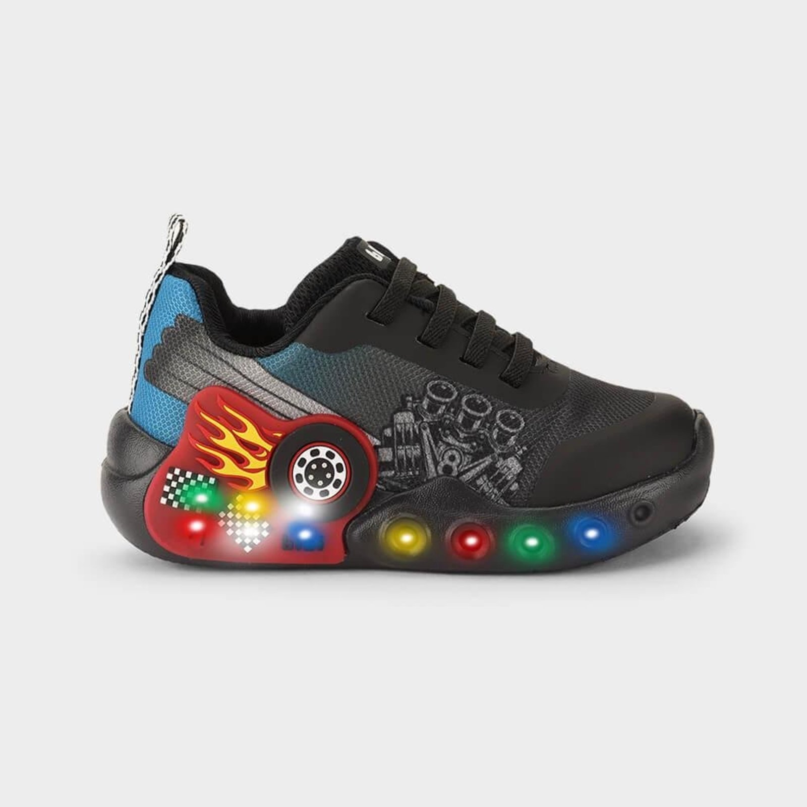 Infantil - Tênis Bibi Fun Light Preto de Carro 1275020 23