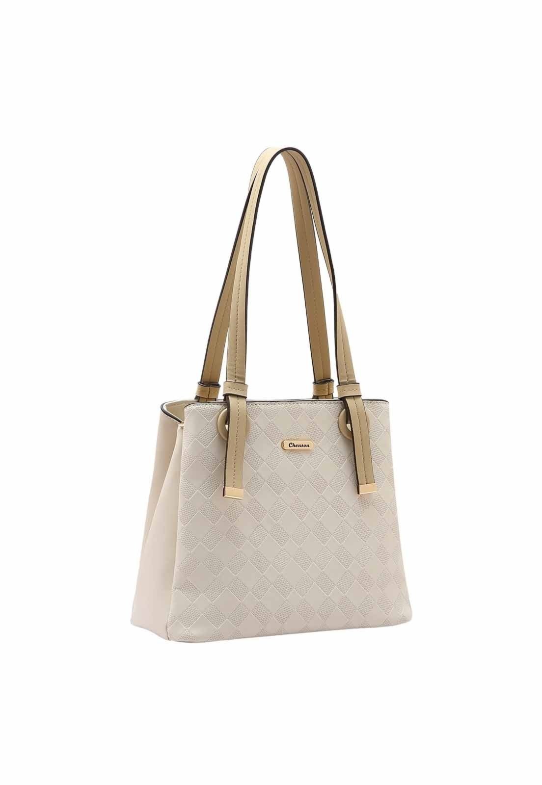 Bolsa Feminina Chenson Original Relevo Texturizado Ombro 3484959