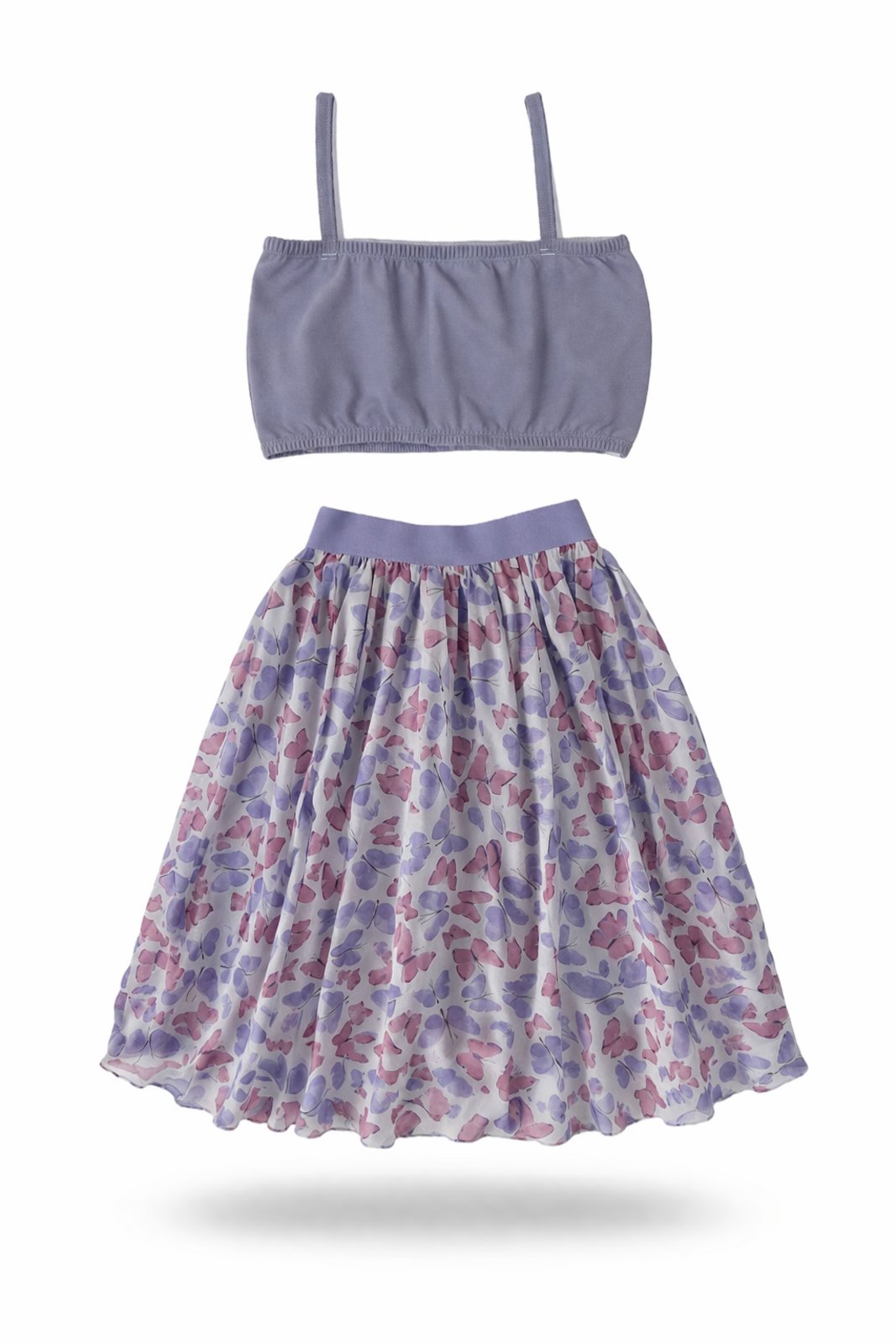 Infantil - Conjunto Top e Saia Mid