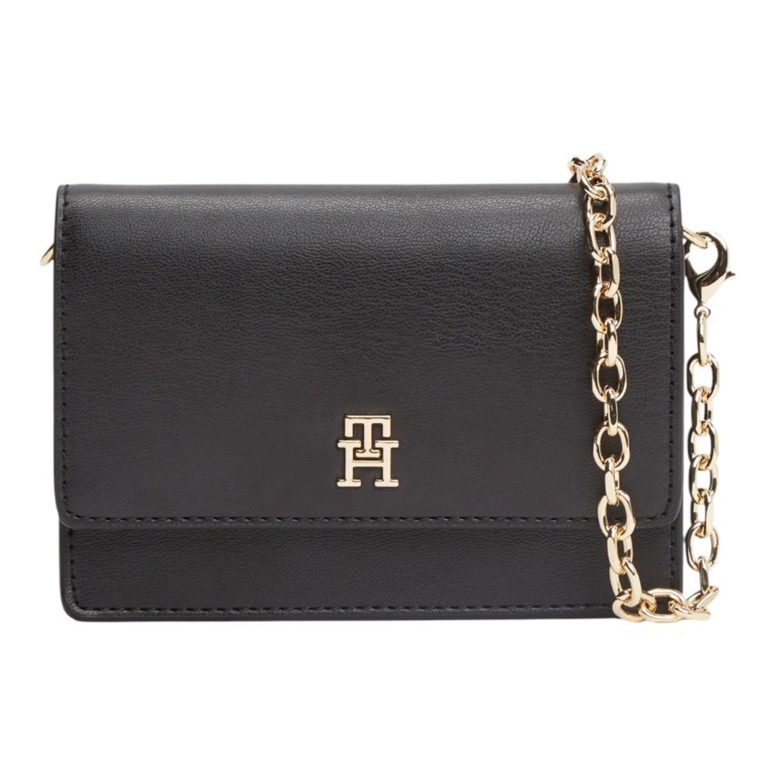 Vista 2 Carteira Tommy Hilfiger Icon Card Holder W Chain Feminino preto Tommy Hilfiger preto