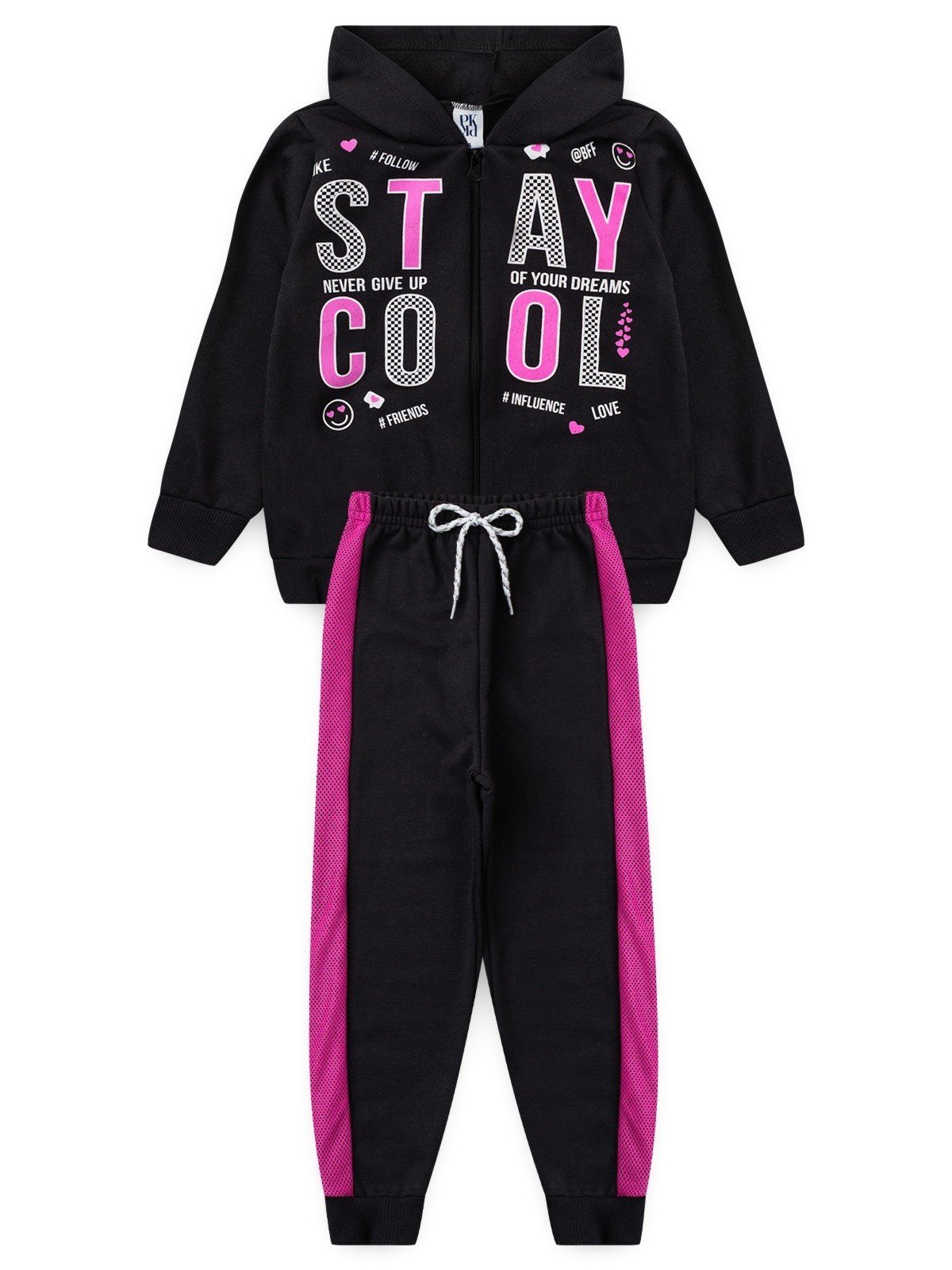 Infantil - Conjunto Platinum Influência Preto