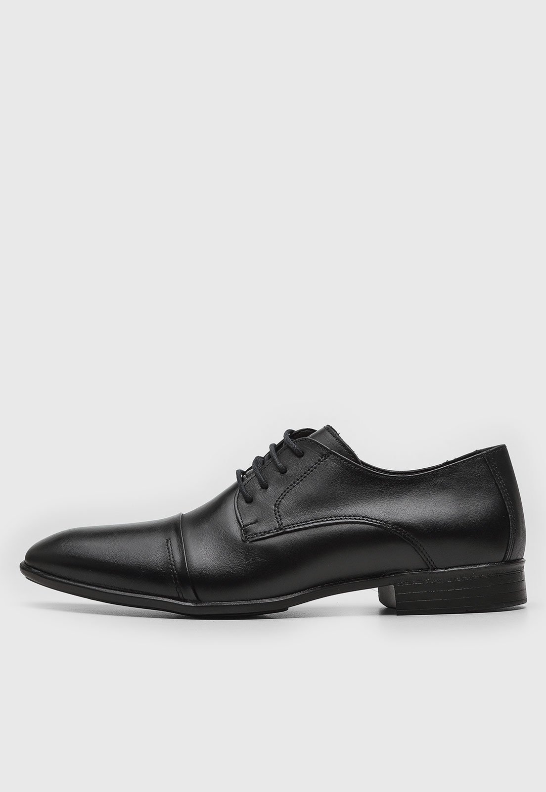 Sapato Masculino Dudalina Social Bico Quadrado Preto