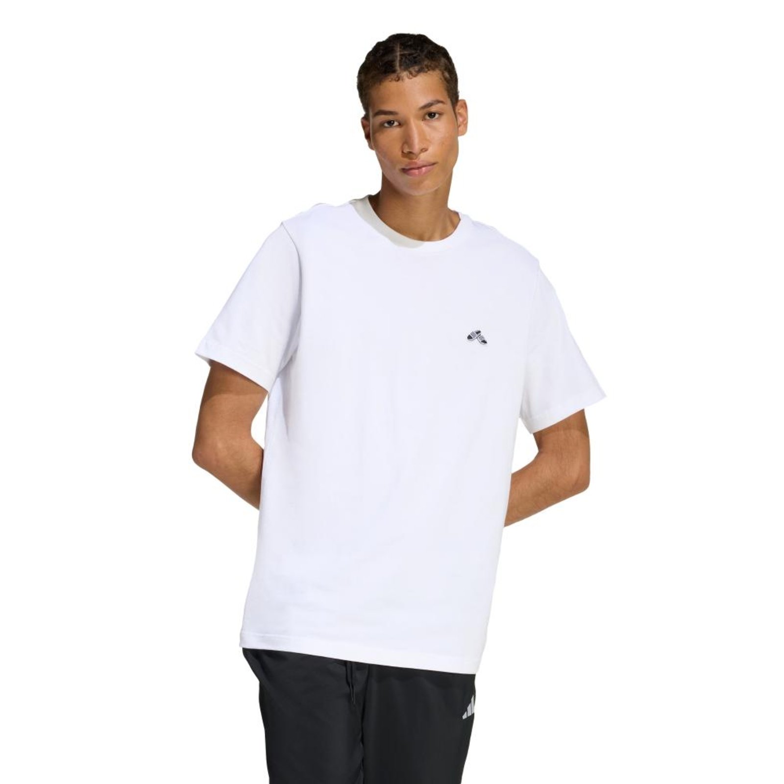 CAMISETA ESTAMPADA SUMMER SLIDE TRIM adidas Sportswear Branco