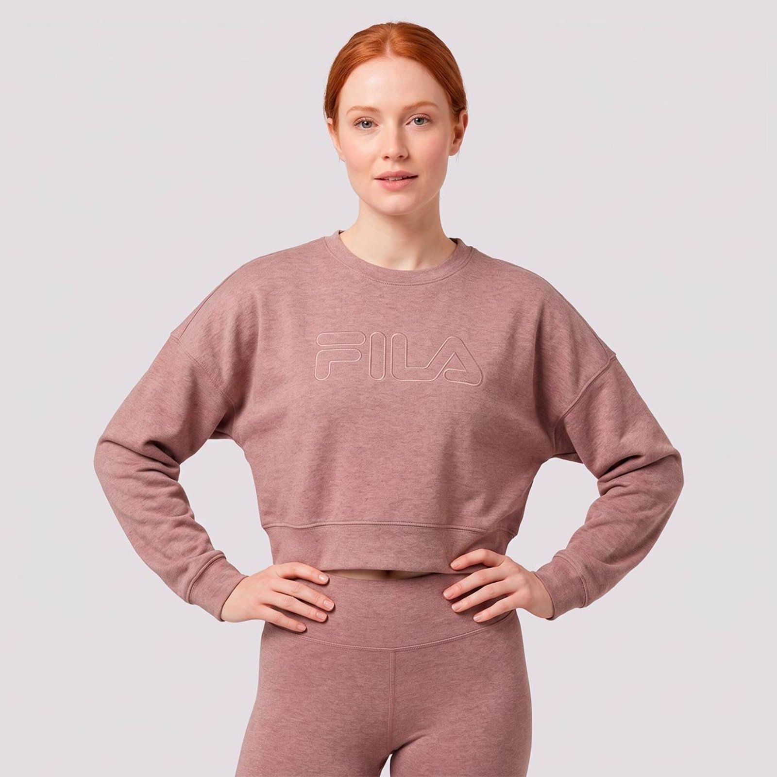 Blusão Fila Comfort Doux Feminino Marrom