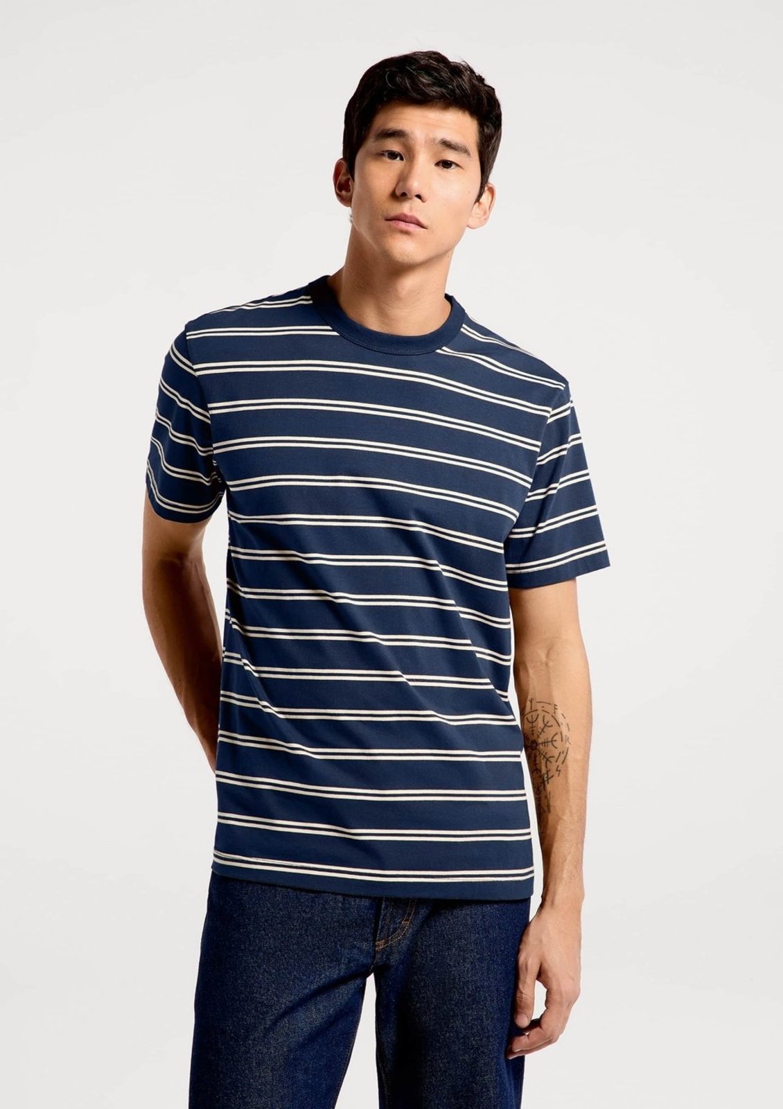 Camisa Masculina Algodão Fio Tinto Hering