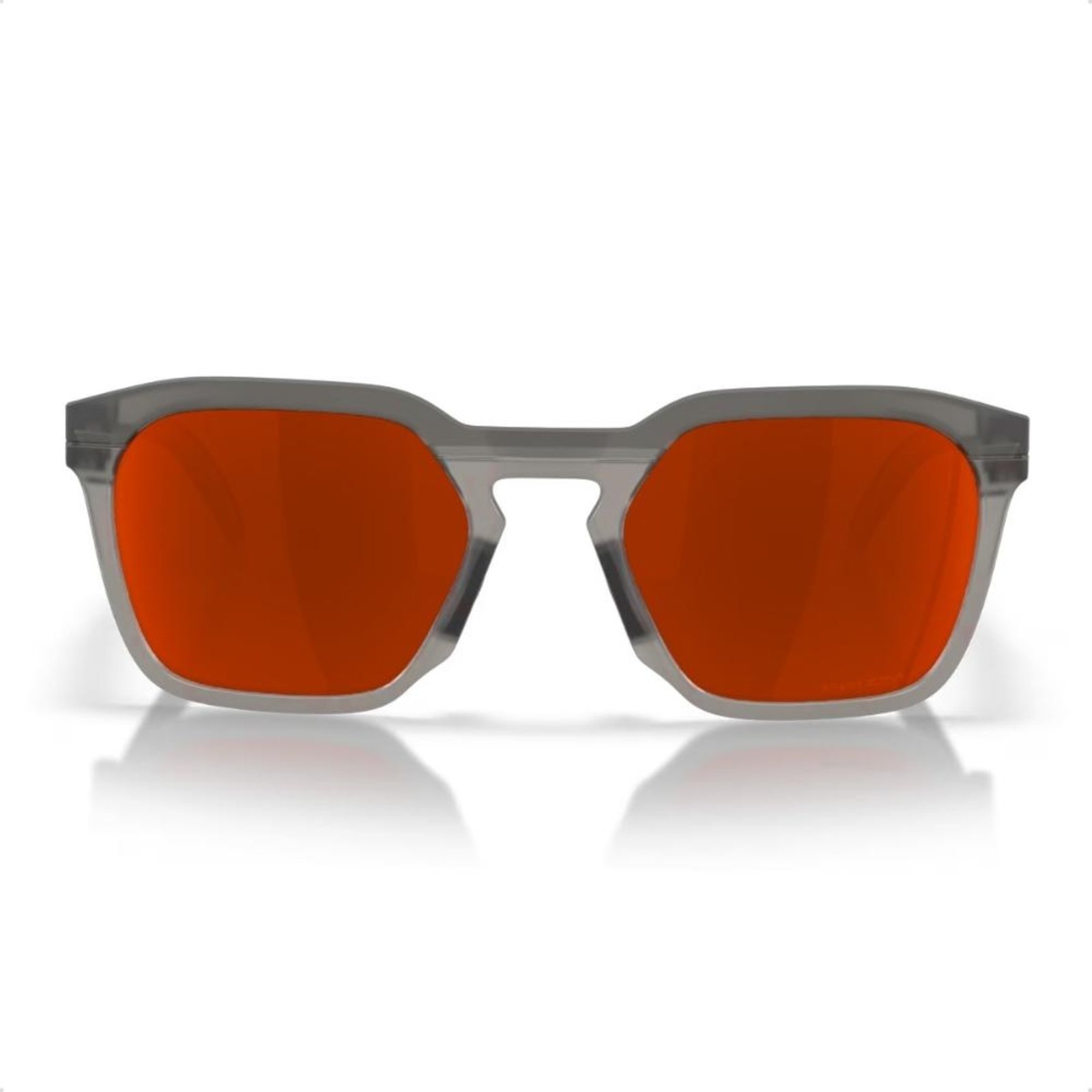 Óculos de Sol Oakley Unissex HSTN SQ Prizm Ruby Cinza
