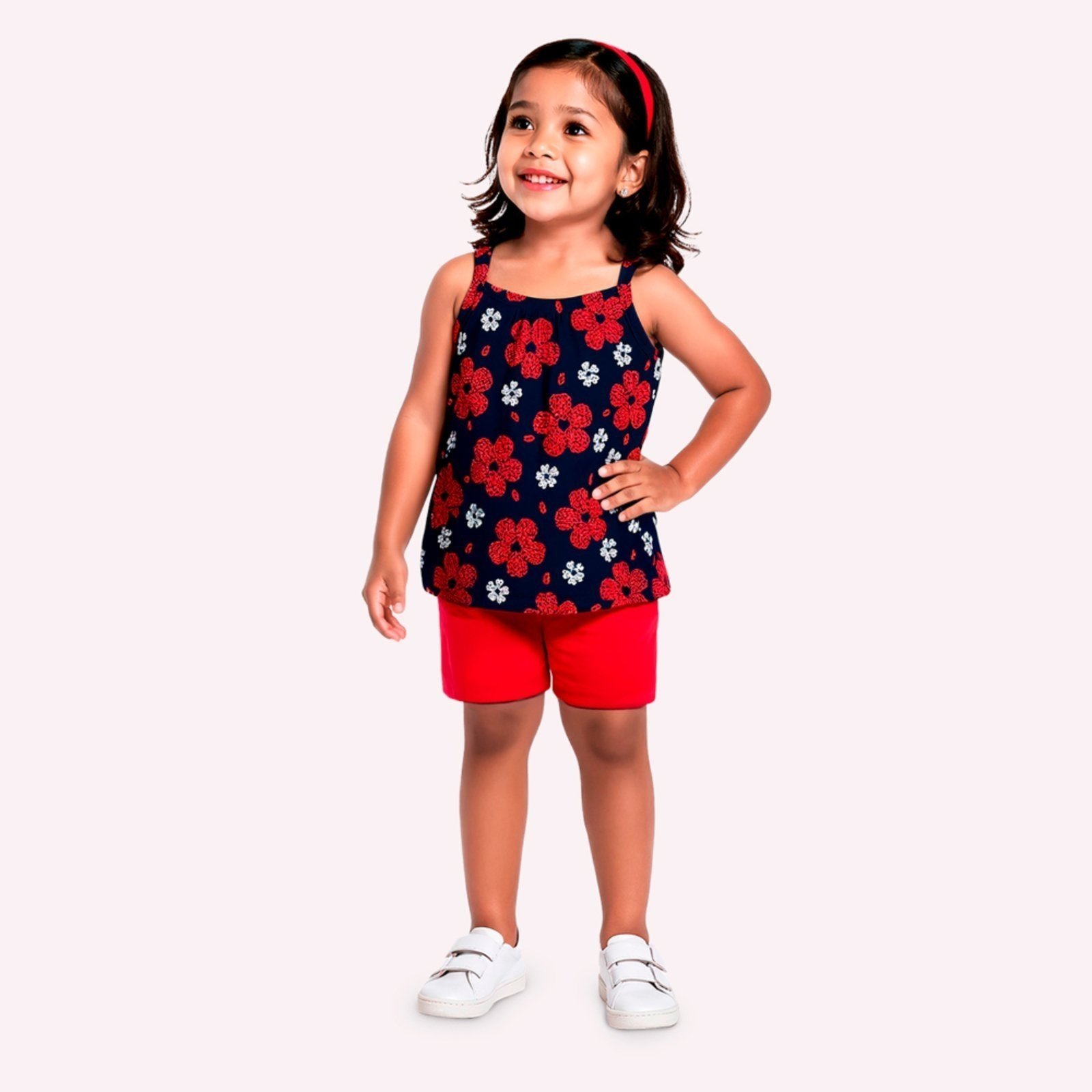 Infantil - Conjunto Menina Flores Kyly