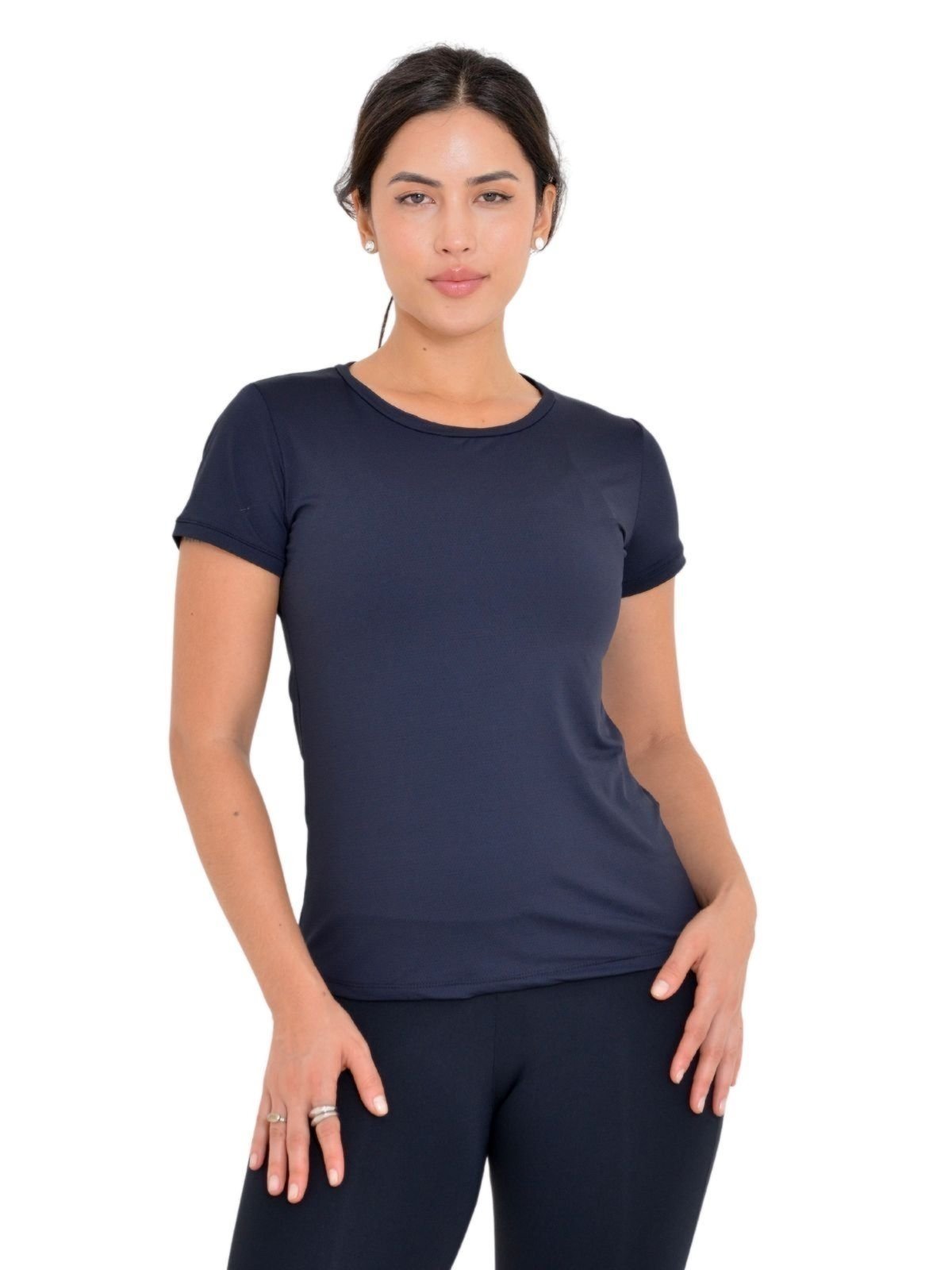 Camiseta Feminina Lublanc Fitness Preto