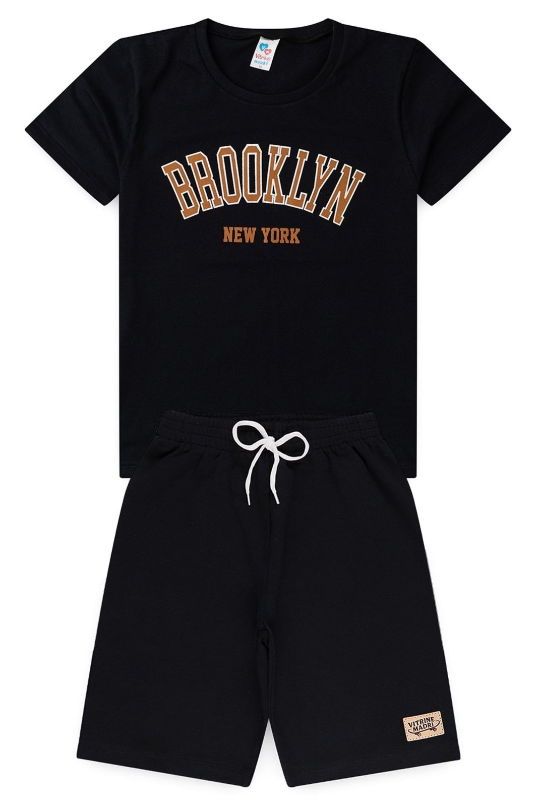 Infantil - Conjunto Juvenil Verão Masculino Brooklyn New York