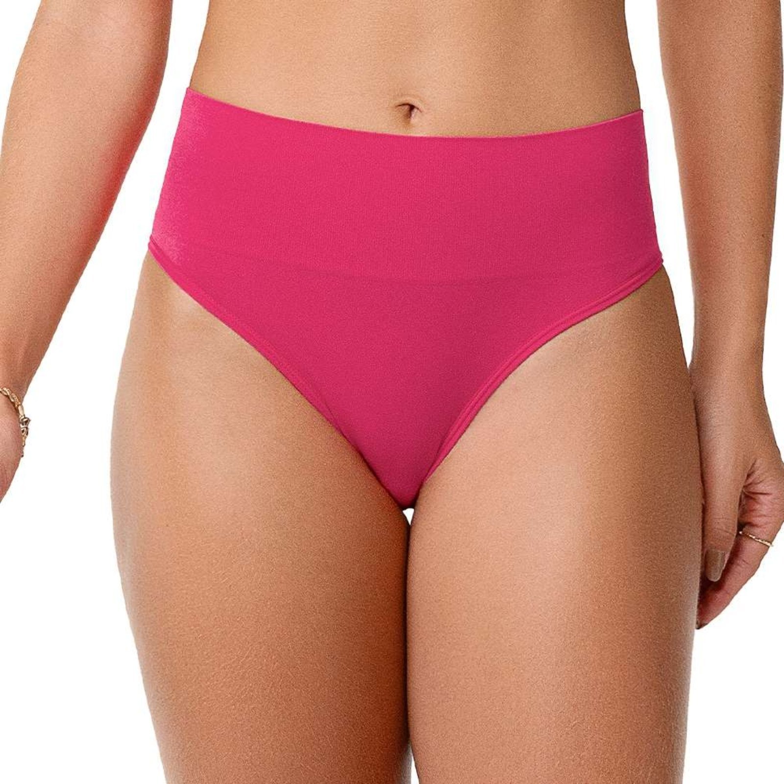 Calcinha Tanga Cós Alto sem Costura Pitaya Zee Rucci
