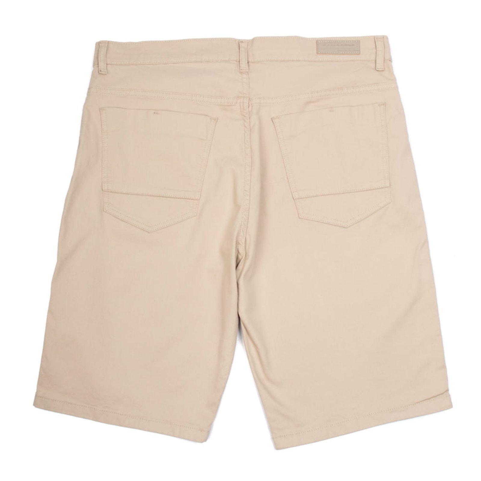 Vista 3 Bermuda Masculina Gangster Plus Size Sarja bege bege