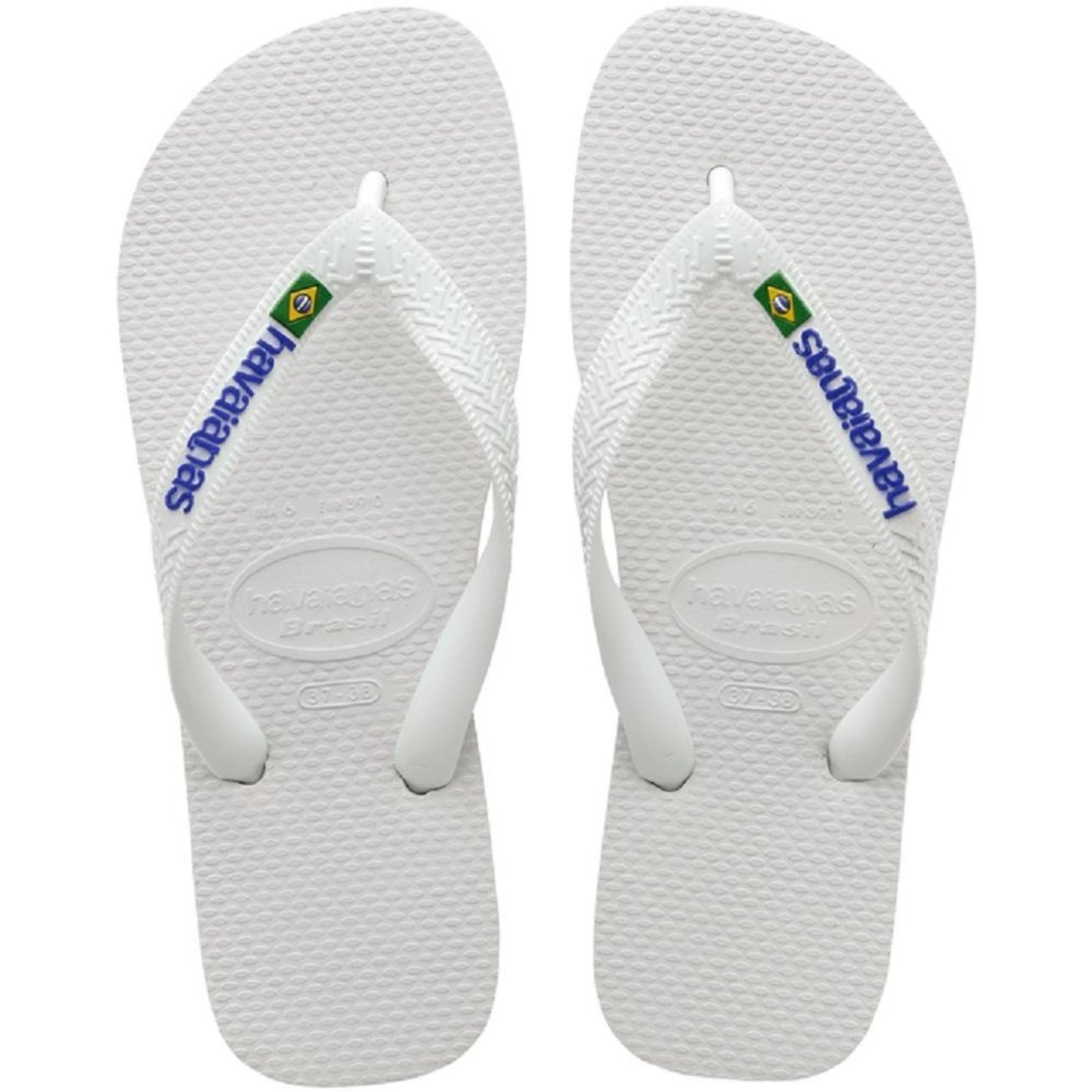 Infantil - Chinelo Menino Havaianas Brasil Logo Branco