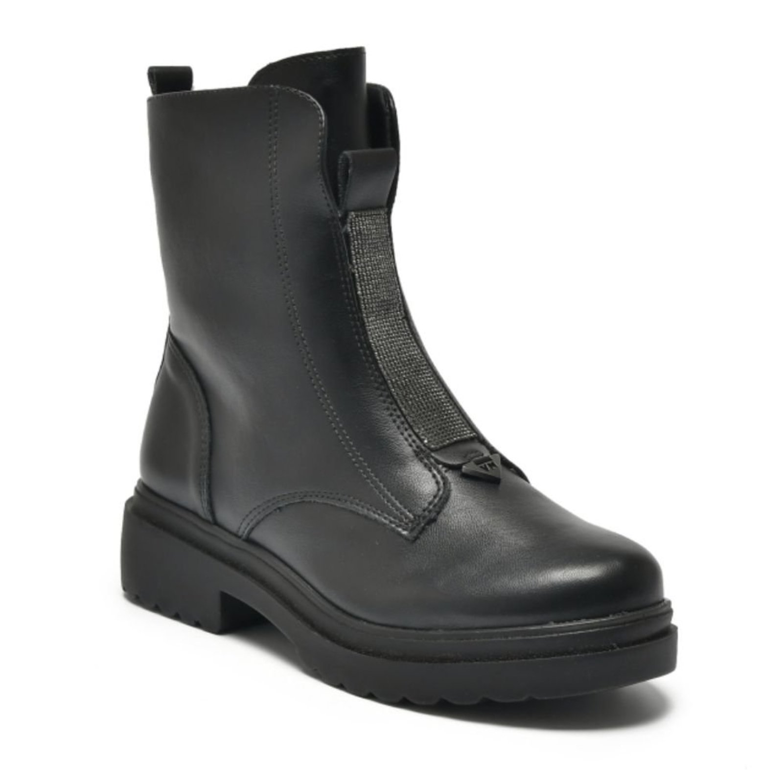 Bota Feminina Cano Médio Preto Via Marte 245-002-01