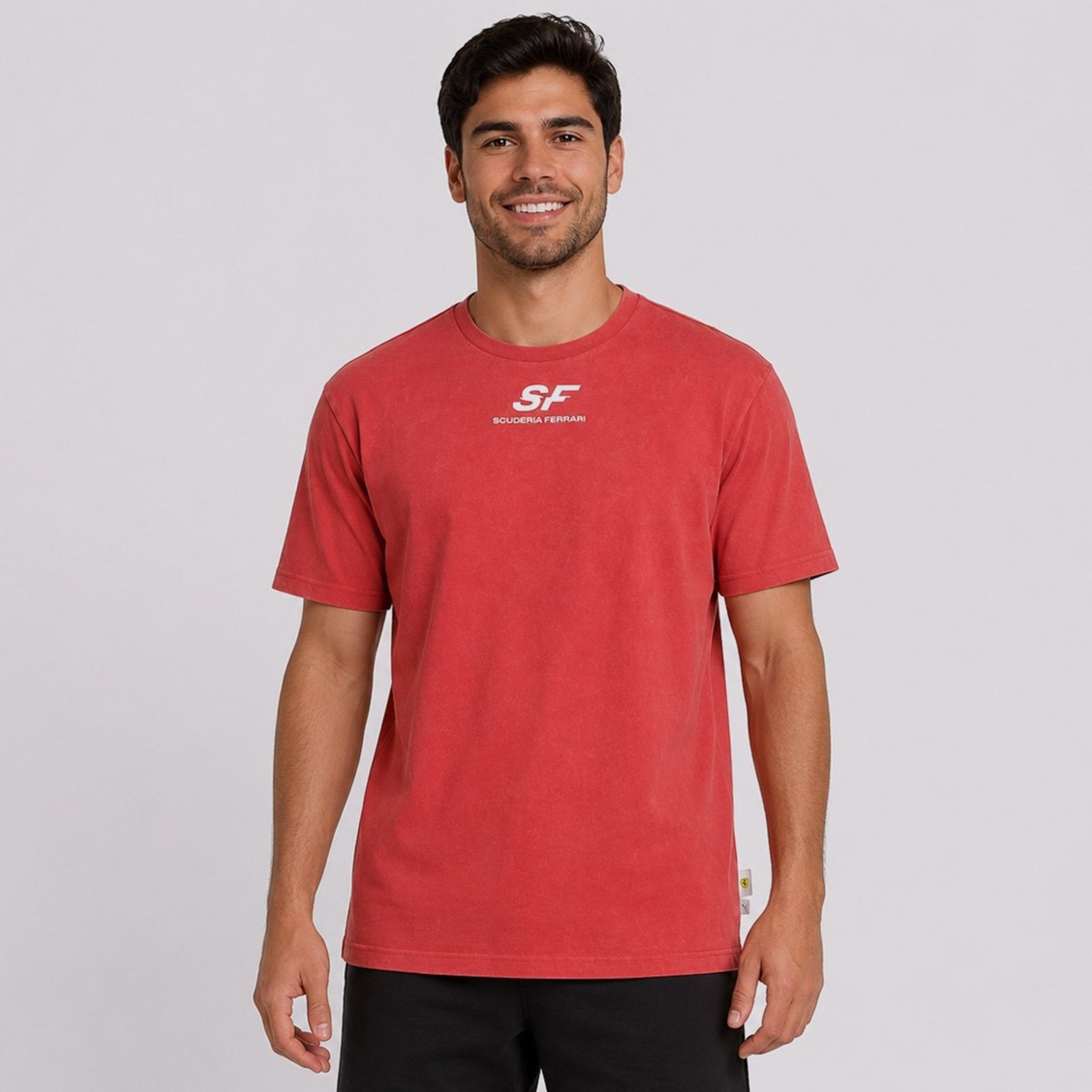 Camiseta Puma Scuderia Ferrari Car Graphic II Vermelha