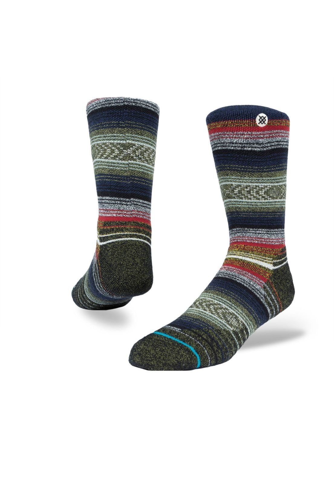 Meia Stance Windy Peaks Multicolorida
