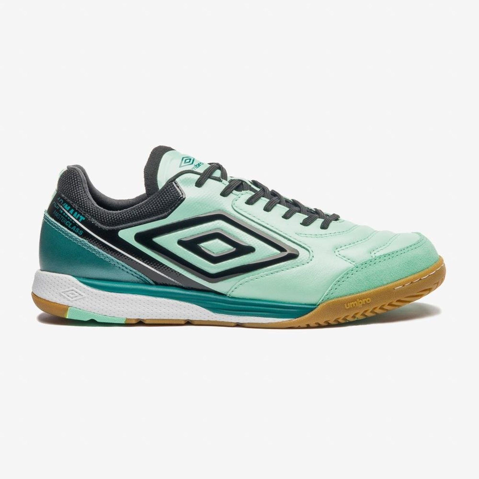 Chuteira Futsal Umbro Adamant Master Class Pro Bump Incolor