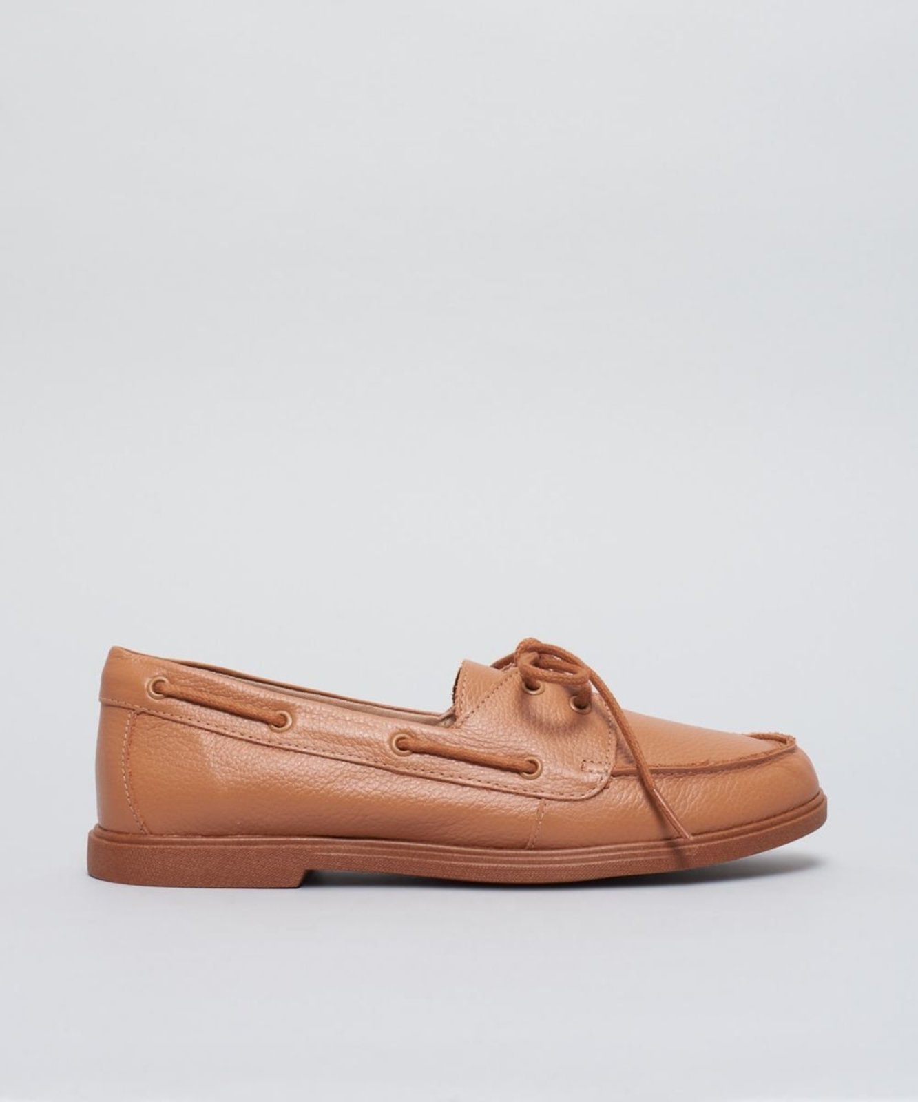 Mocassim Couro Jordana - Caramelo 34 - caramelo