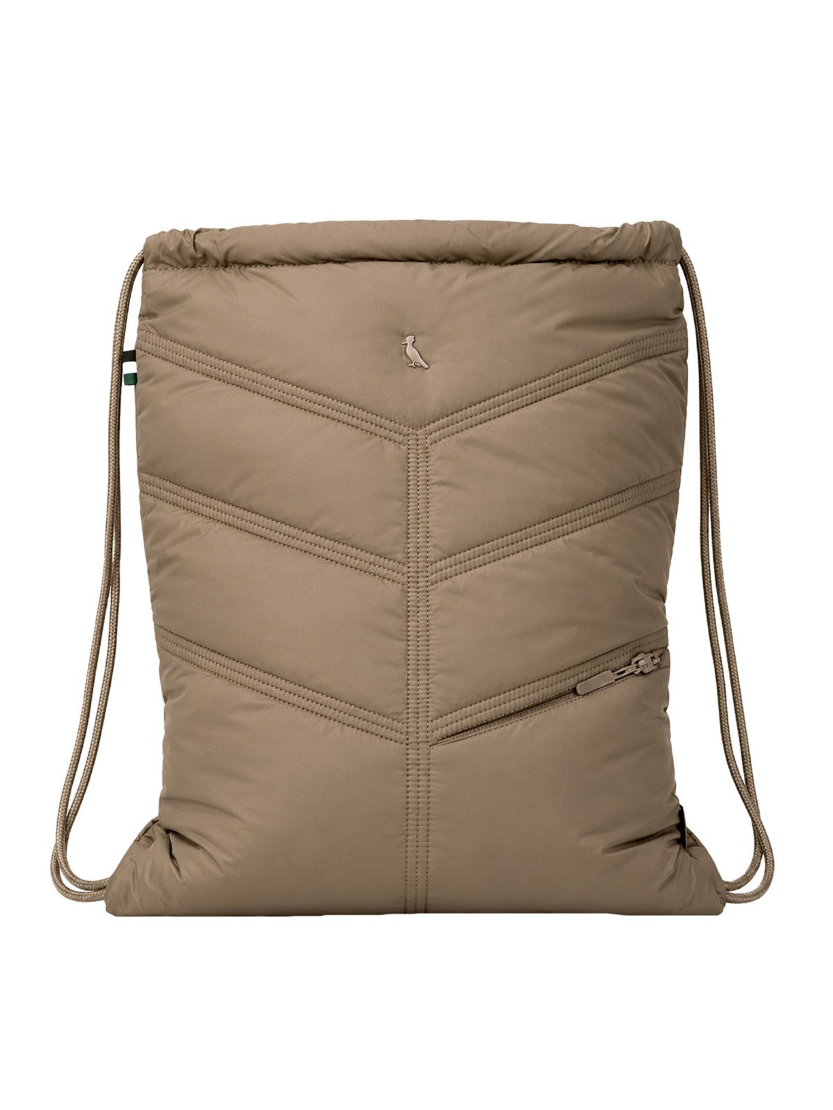 Mochila Saco Masculina Reserva Go Wing Nylon Bolsa Casual Ajustável Resistente Transversal Cinza Pedra Bege