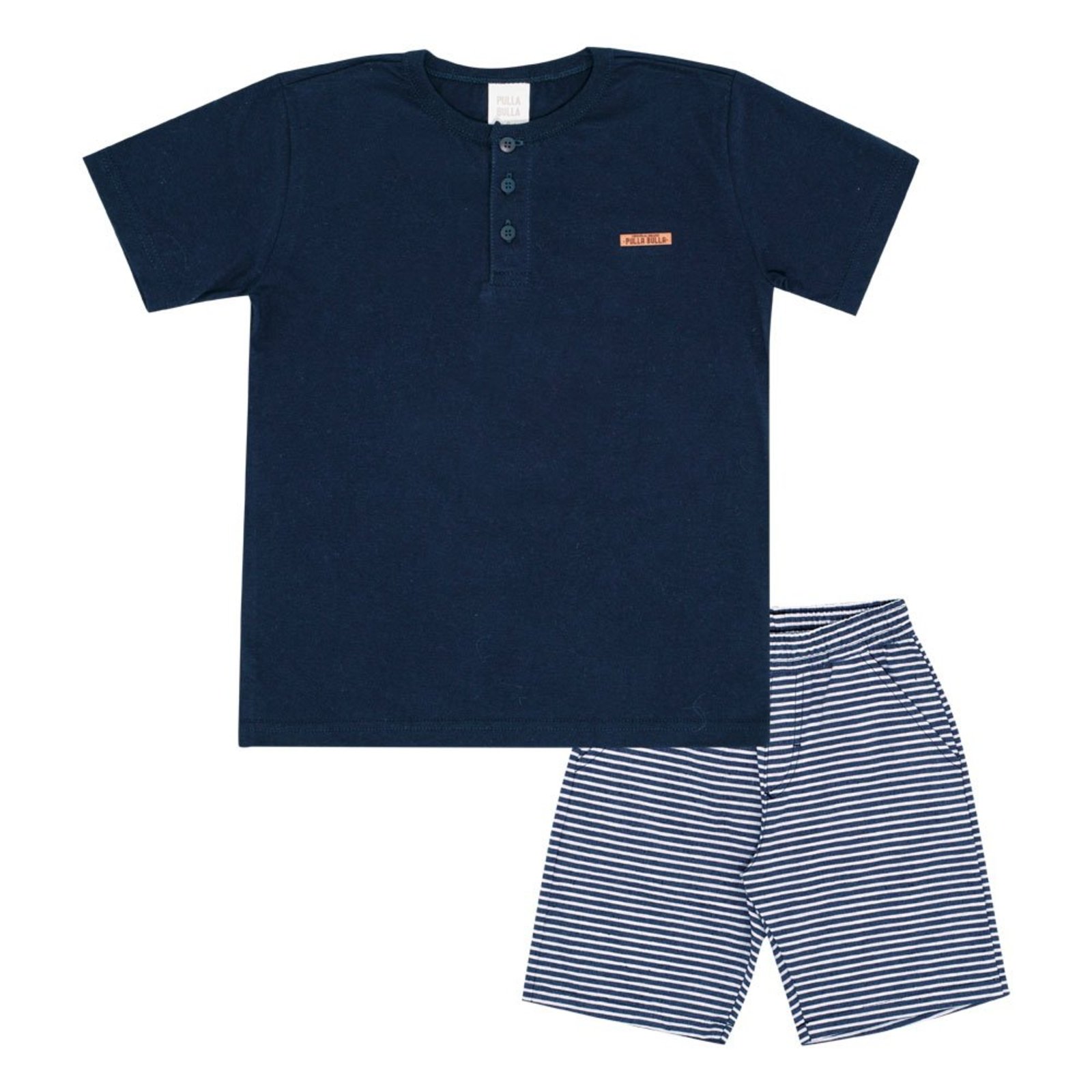 Infantil - Conjunto Menino - Marinho - 50781-58