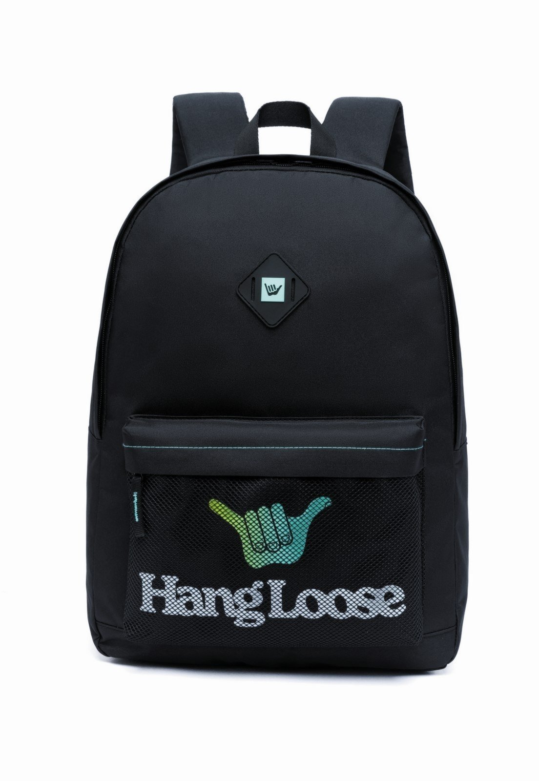 Mochila Bolsa Masculino Hang Loose Casual Trabalho Escolar Espaçosa Reforçada