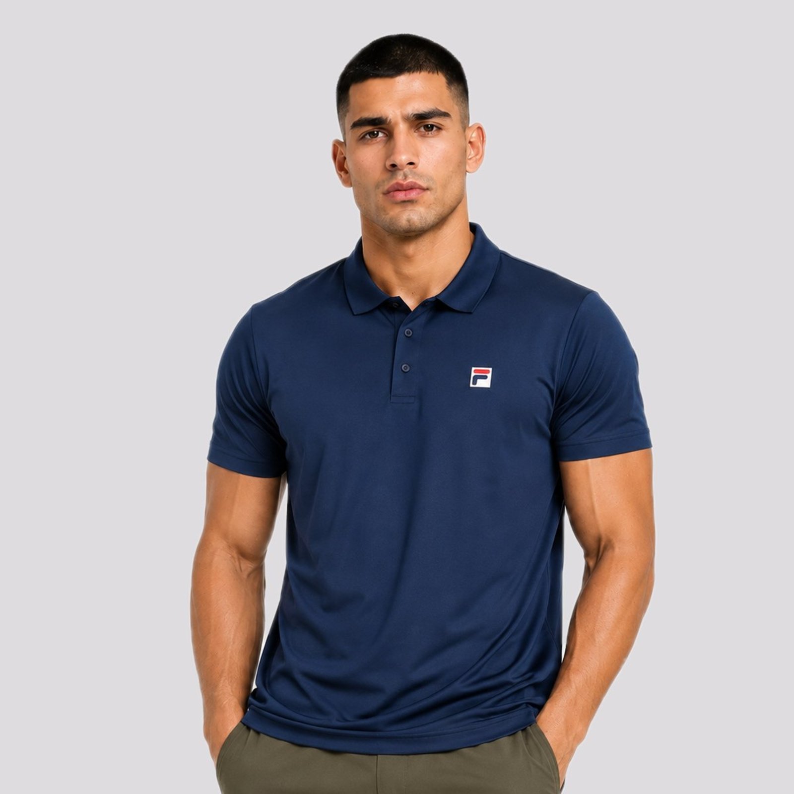 Polo Fila Player F-Box II Marinho