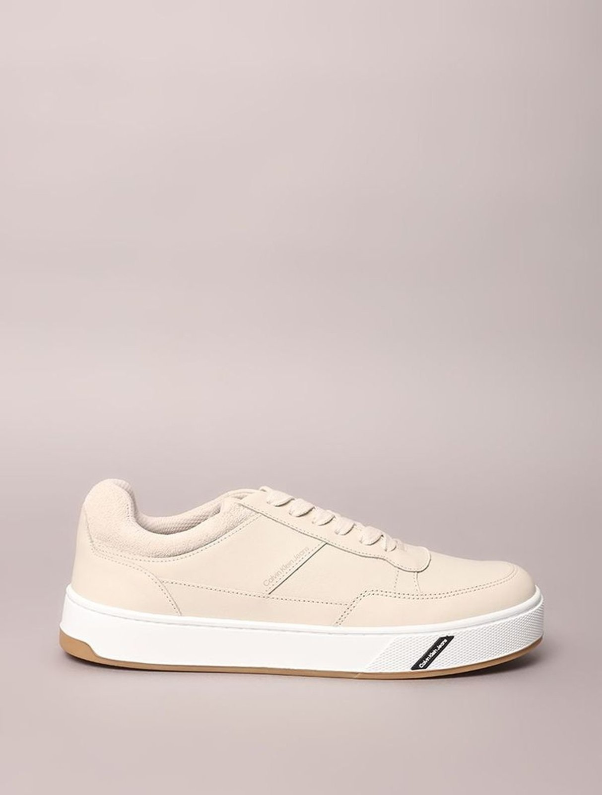 Tênis Calvin Klein Jeans Palito Basic - Off White Calvin Klein Jeans