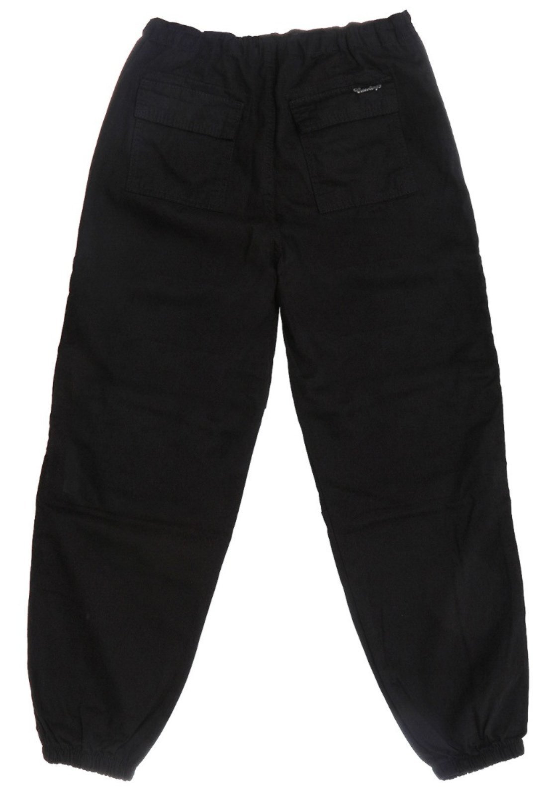 Vista 3 Infantil - Calça Sarja Parachute Crawling Juvenil Feminina Preta preto Crawling preto