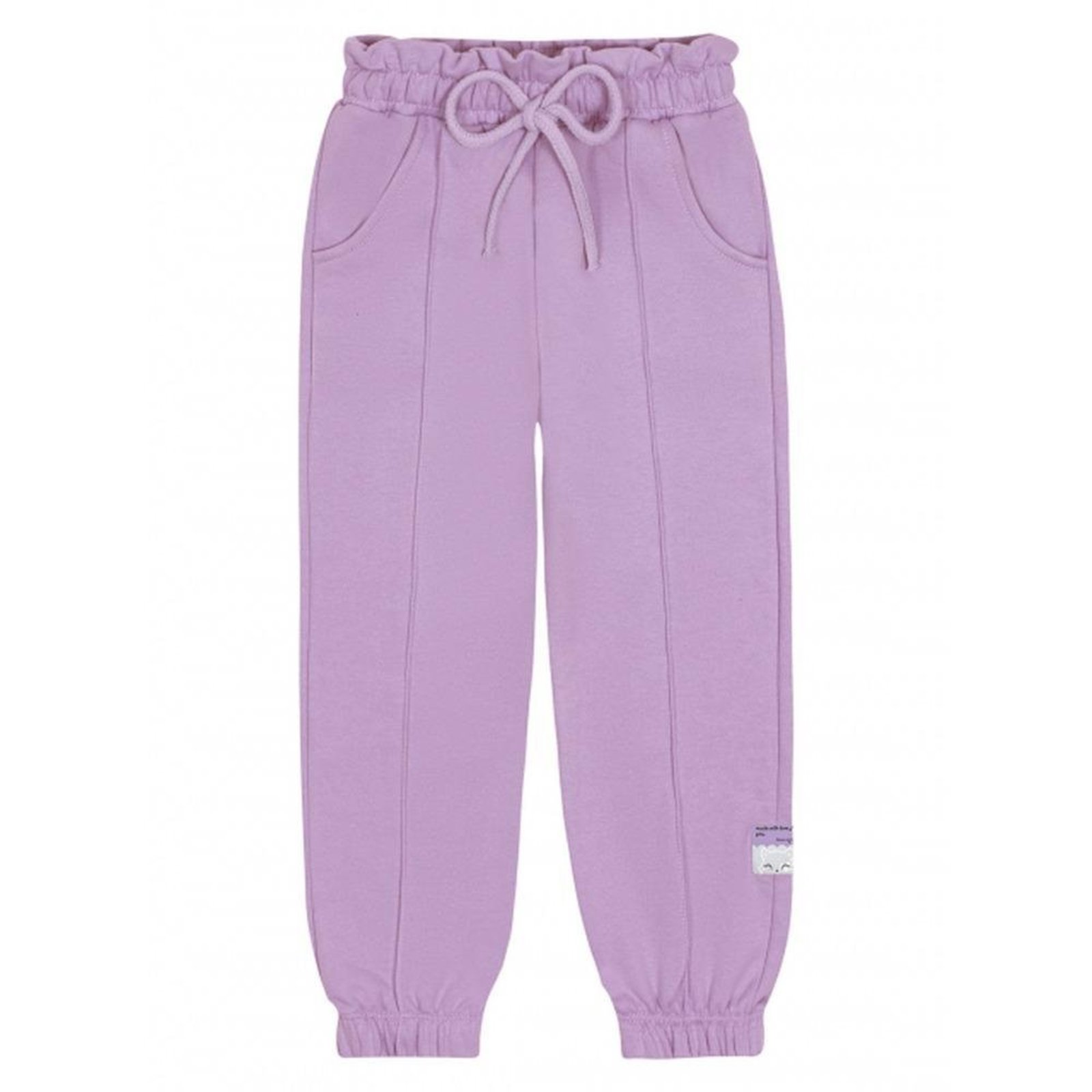 Infantil - Calça Moletom Menina Lilás Abrange 1 Roxo