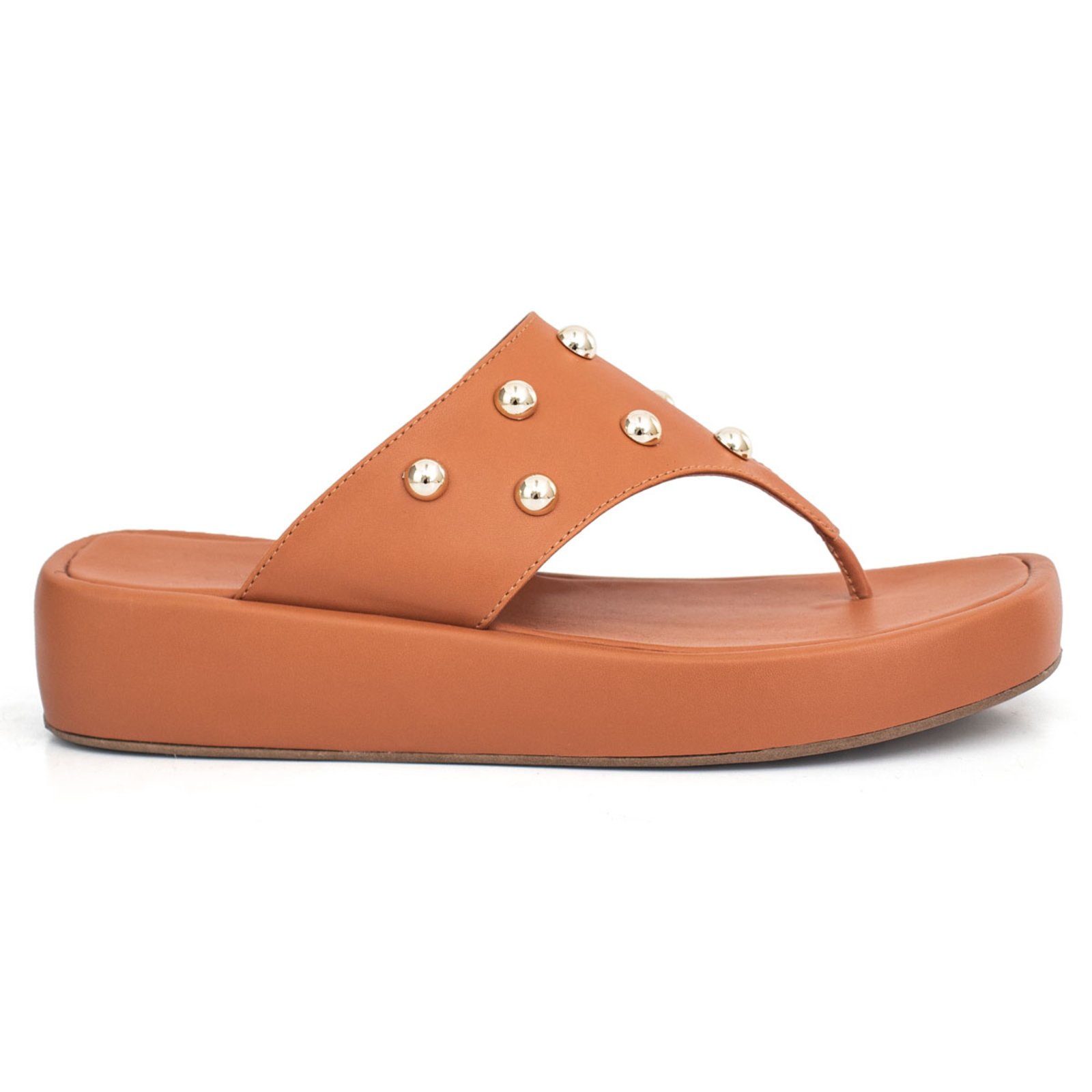 Tamanco Feminino Plataforma Anabela Confortável Moda Leve Macio Resistente Sandália Havana