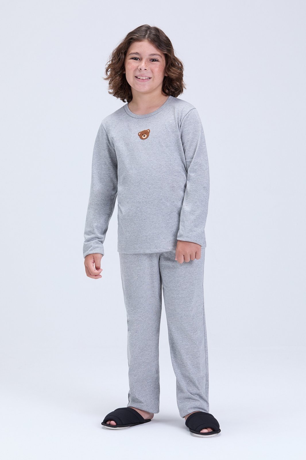Pijama Masculino de Inverno Ursinho