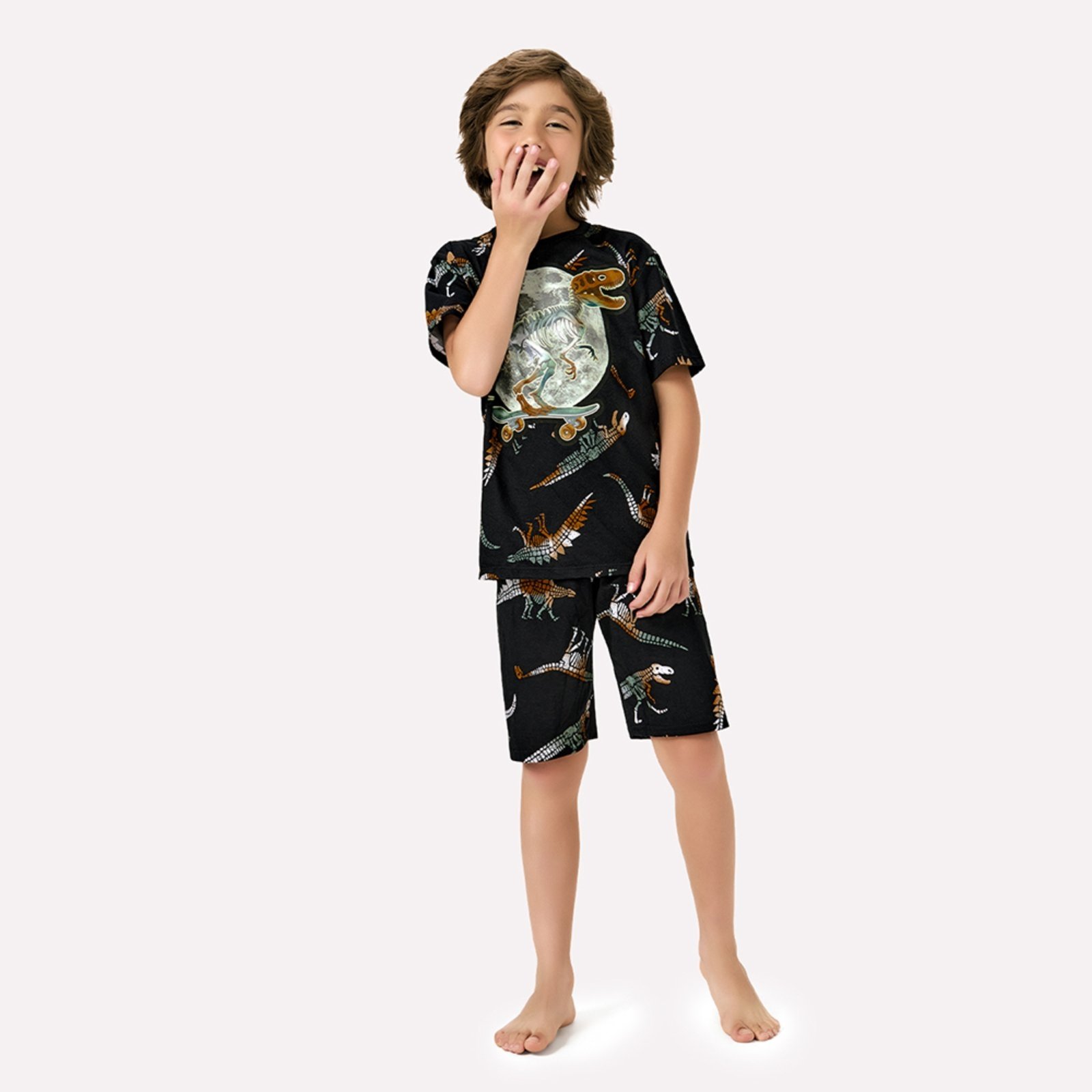 Pijama Menino Dinossauro Kyly