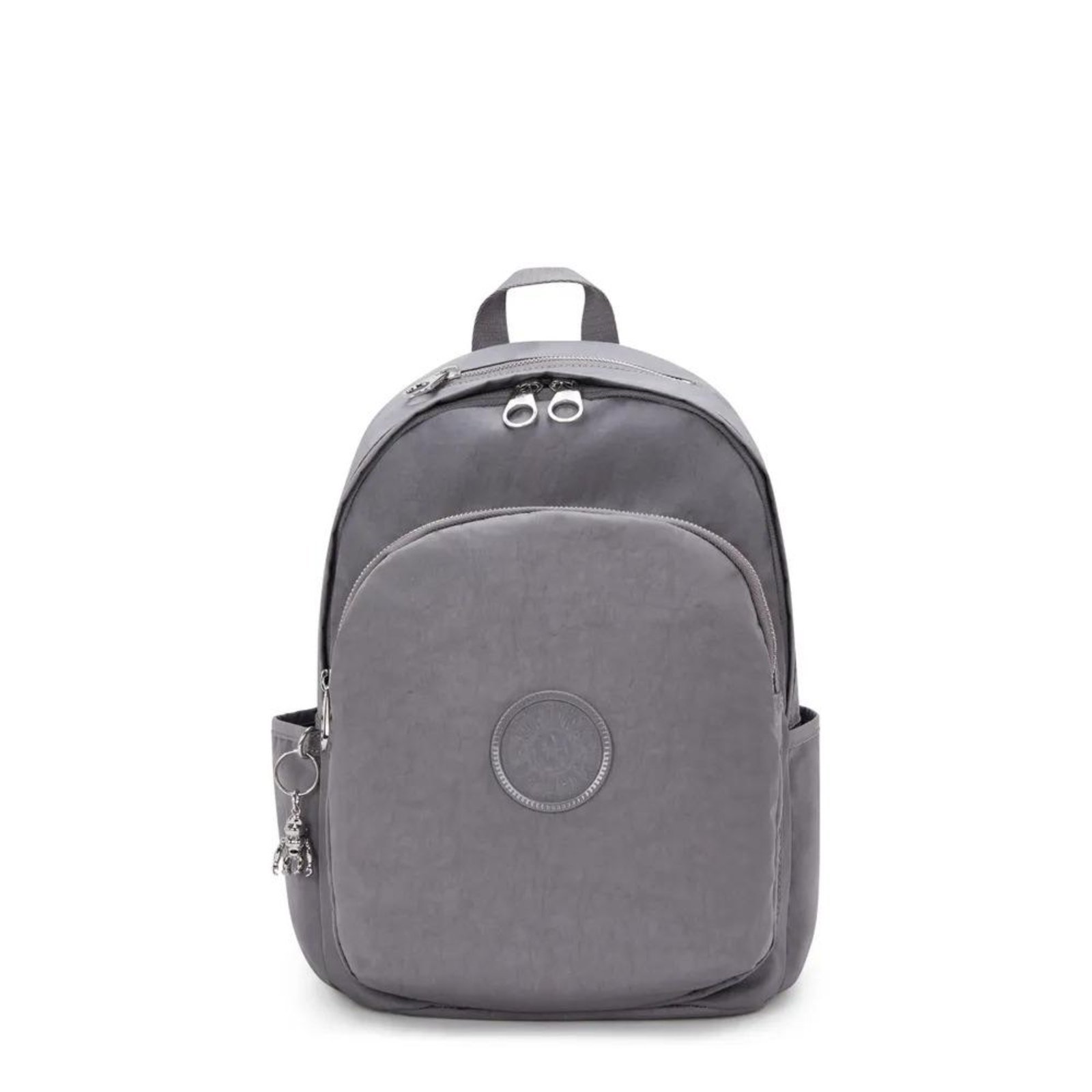 Vista 2 Mochila Kipling Delia Grey Spice cinza grey cinza grey