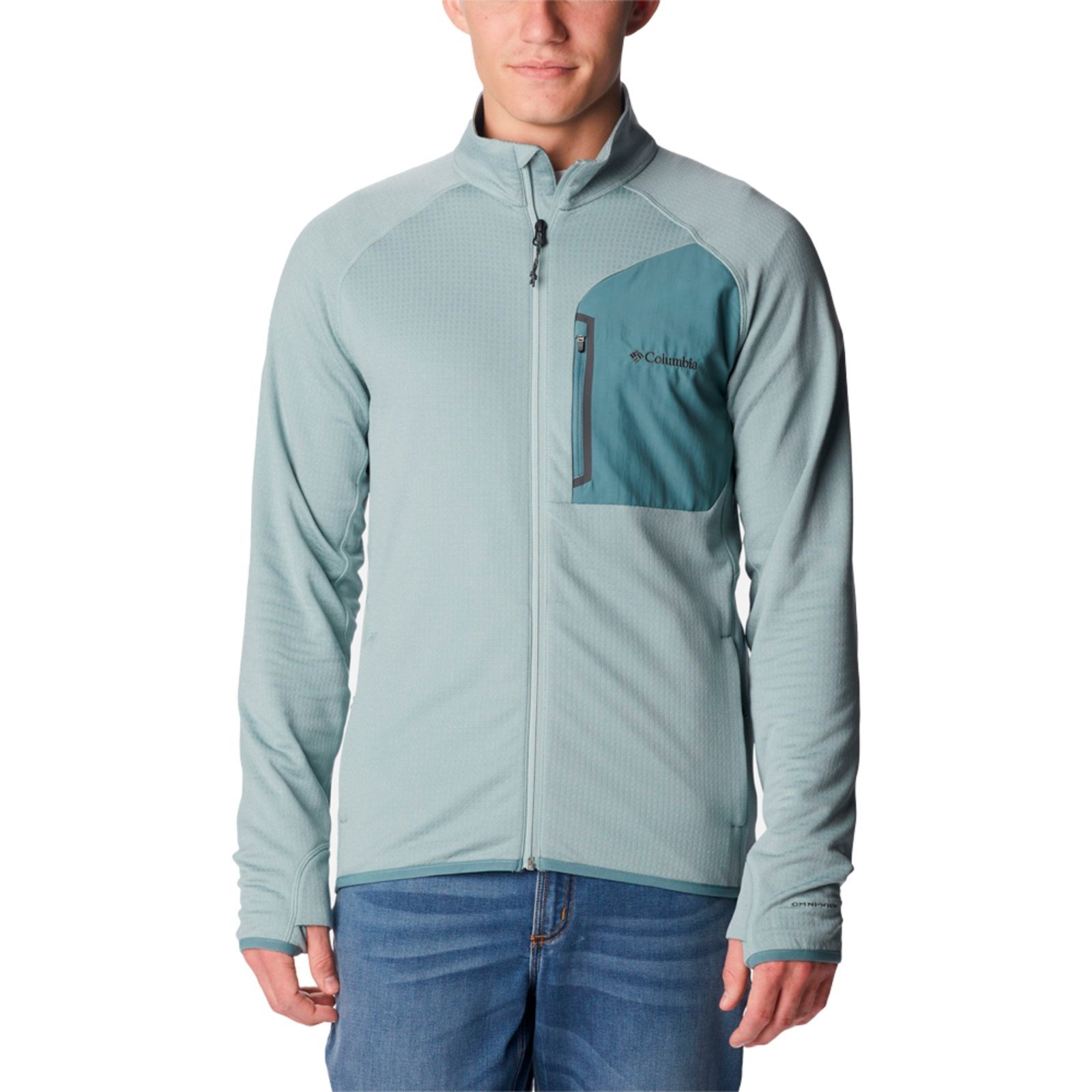 Jaqueta Columbia Triple Canyon Verde Claro Masculino